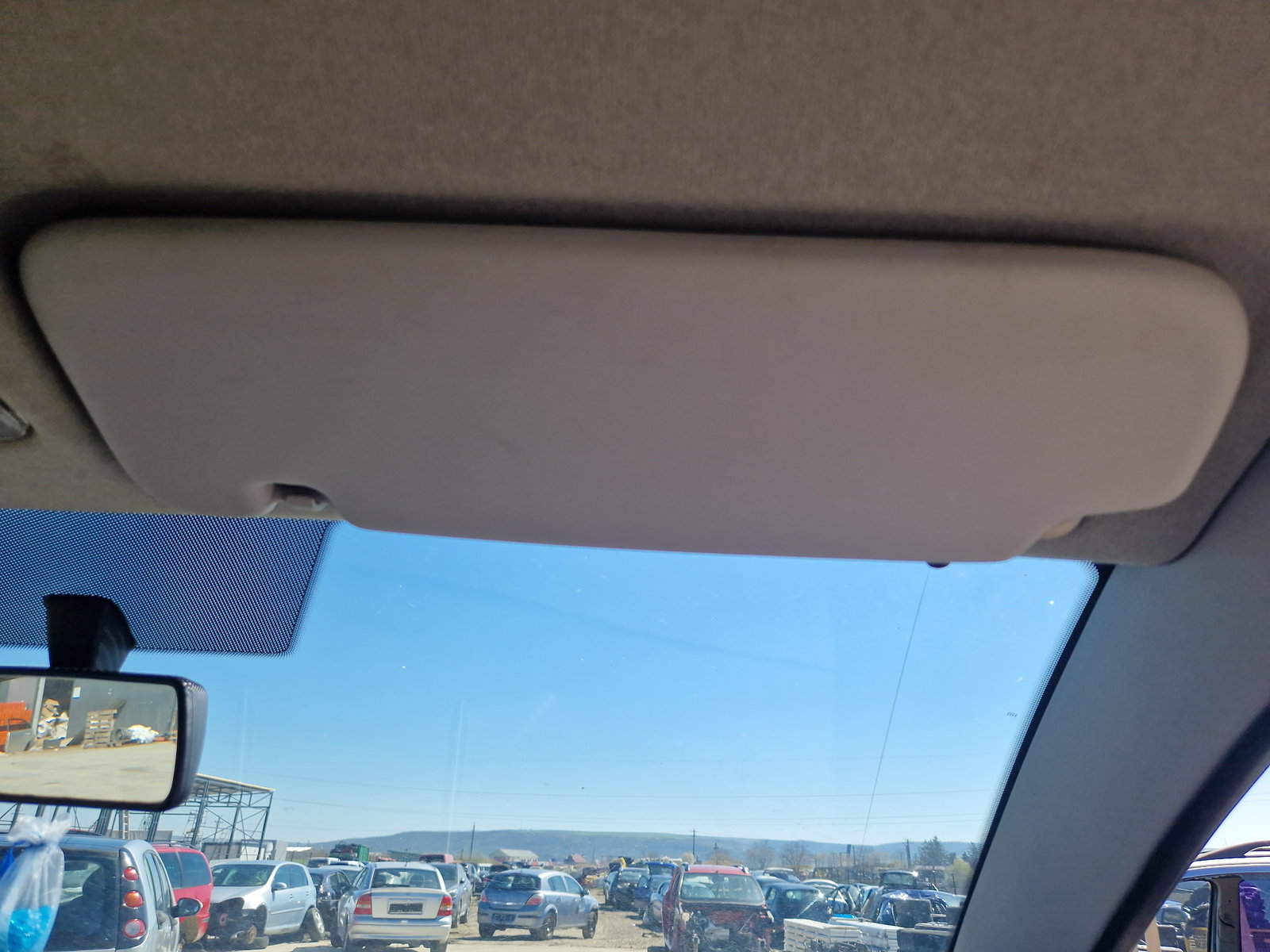 Parasolar dreapta Volkswagen Fox (5Z1, 5Z3) [Fabr 2003-2011] OEM - imagine 3