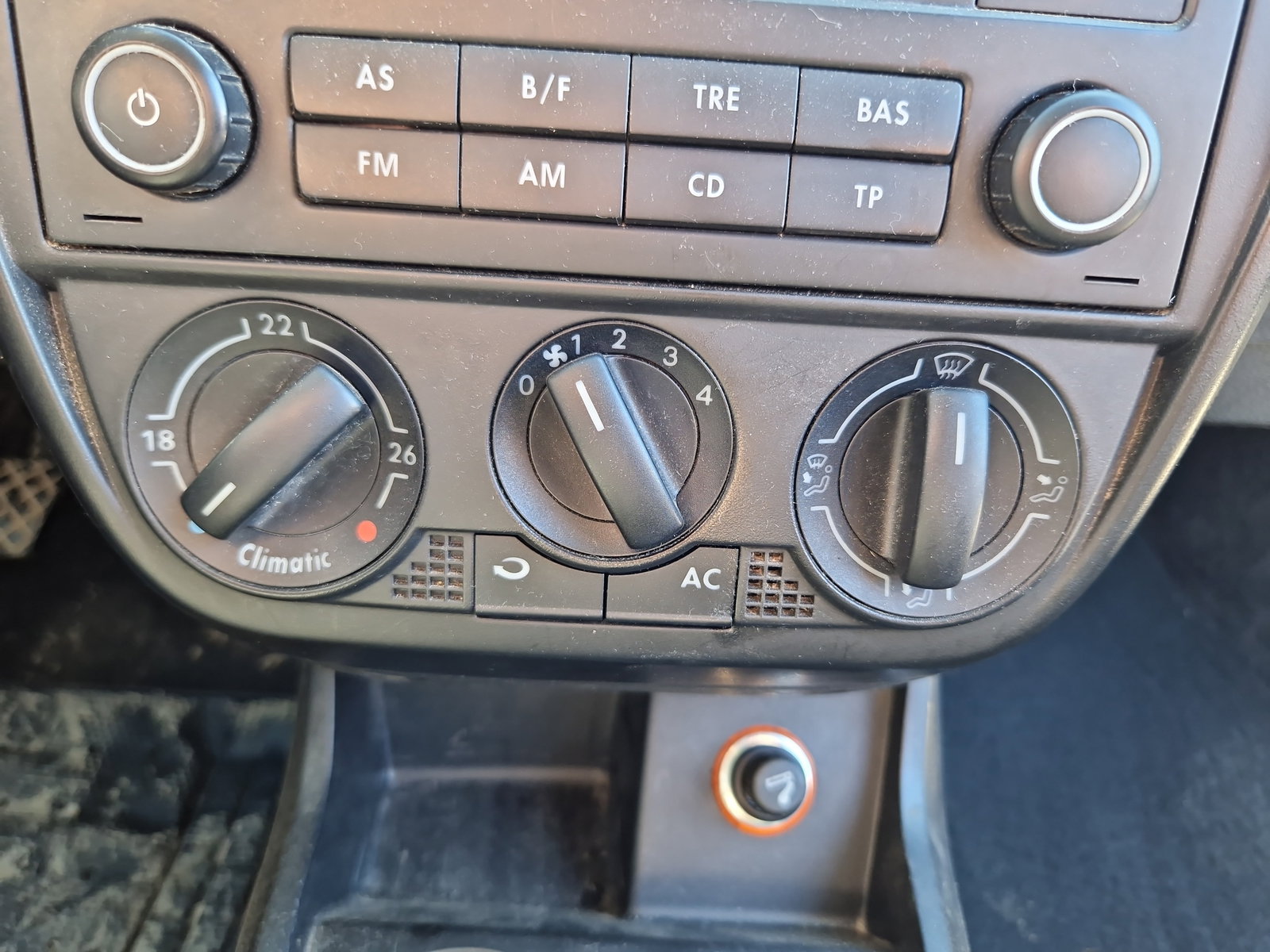 Panou comanda clima Volkswagen Fox (5Z1, 5Z3) [Fabr 2003-2011] OEM