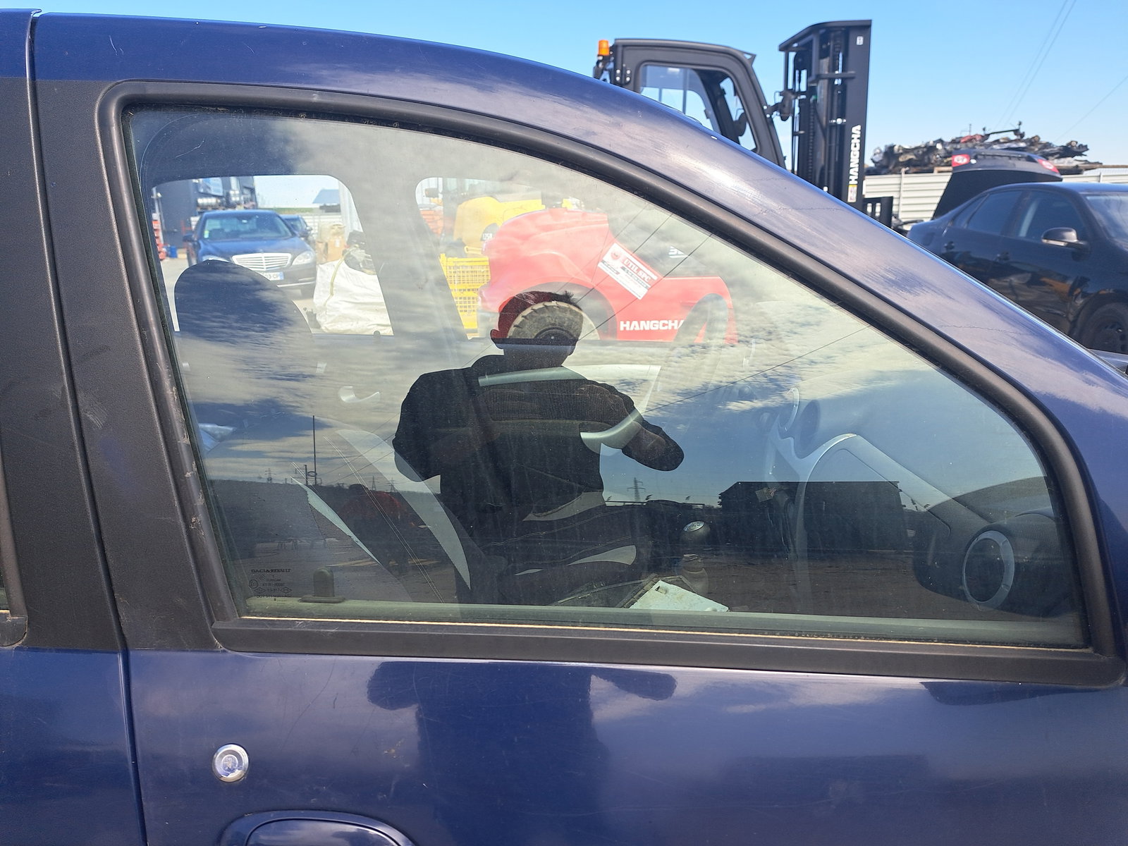 Geam usa dreapta fata Dacia Logan (LS) [Fabr 2004-2012] OEM - imagine 1