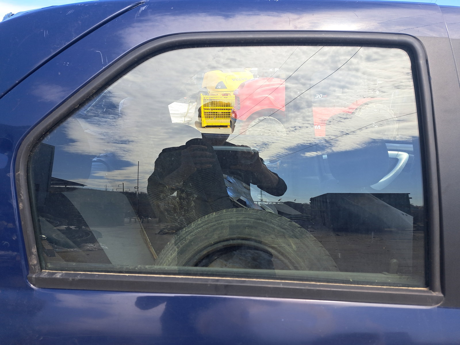 Geam usa dreapta spate Dacia Logan (LS) [Fabr 2004-2012] OEM - imagine 1