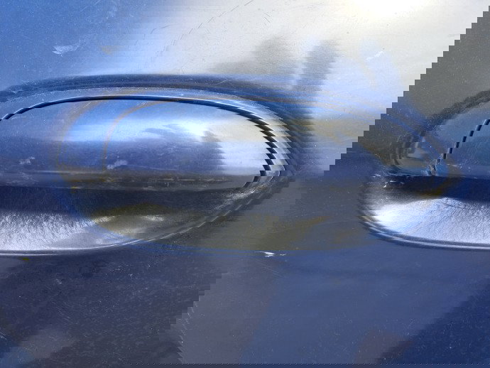 Maner usa dreapta spate Dacia Logan (LS) [Fabr 2004-2012] ALBASTRU