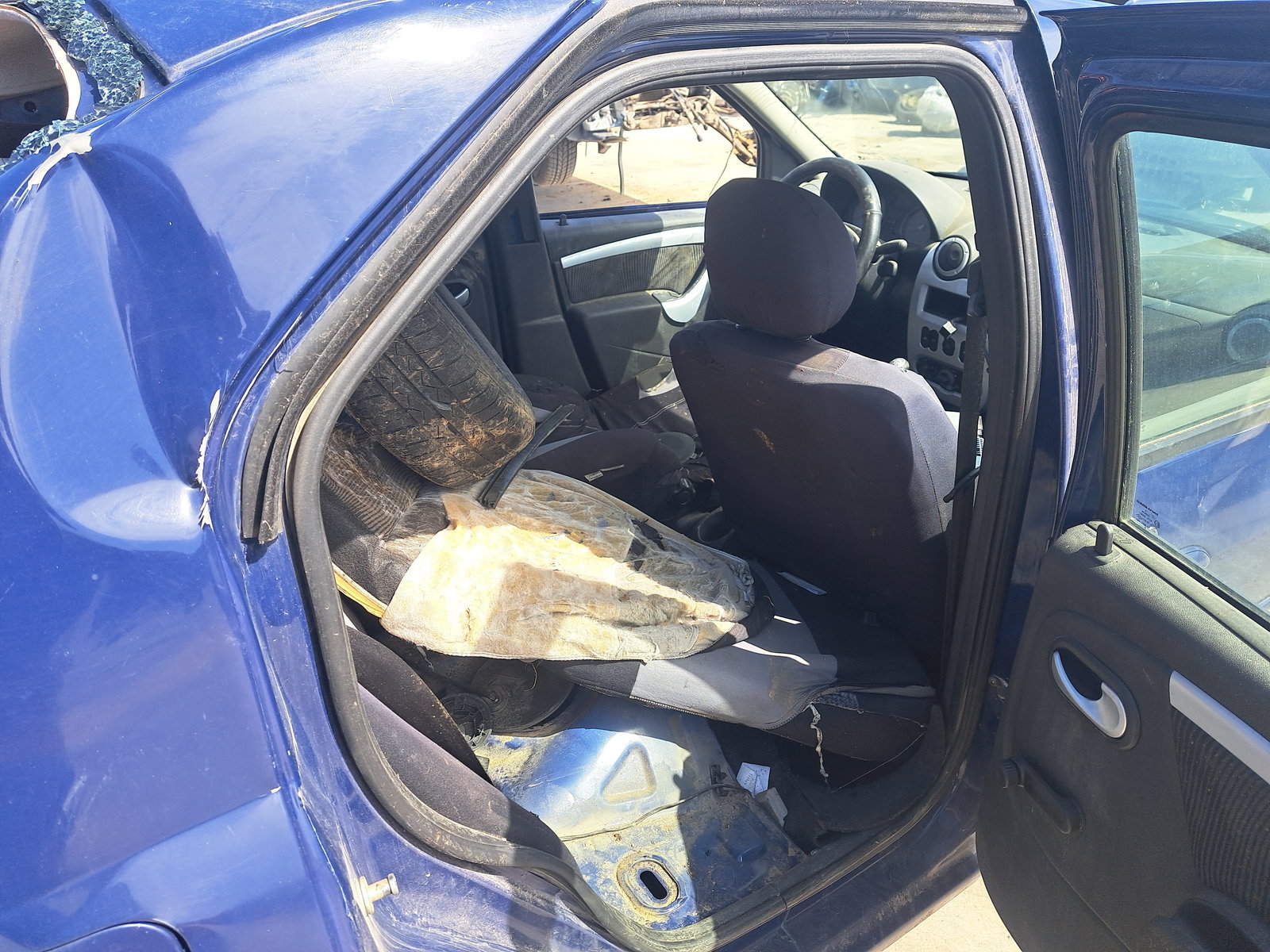 Cheder usa dreapta spate Dacia Logan (LS) [Fabr 2004-2012] OEM - imagine 1