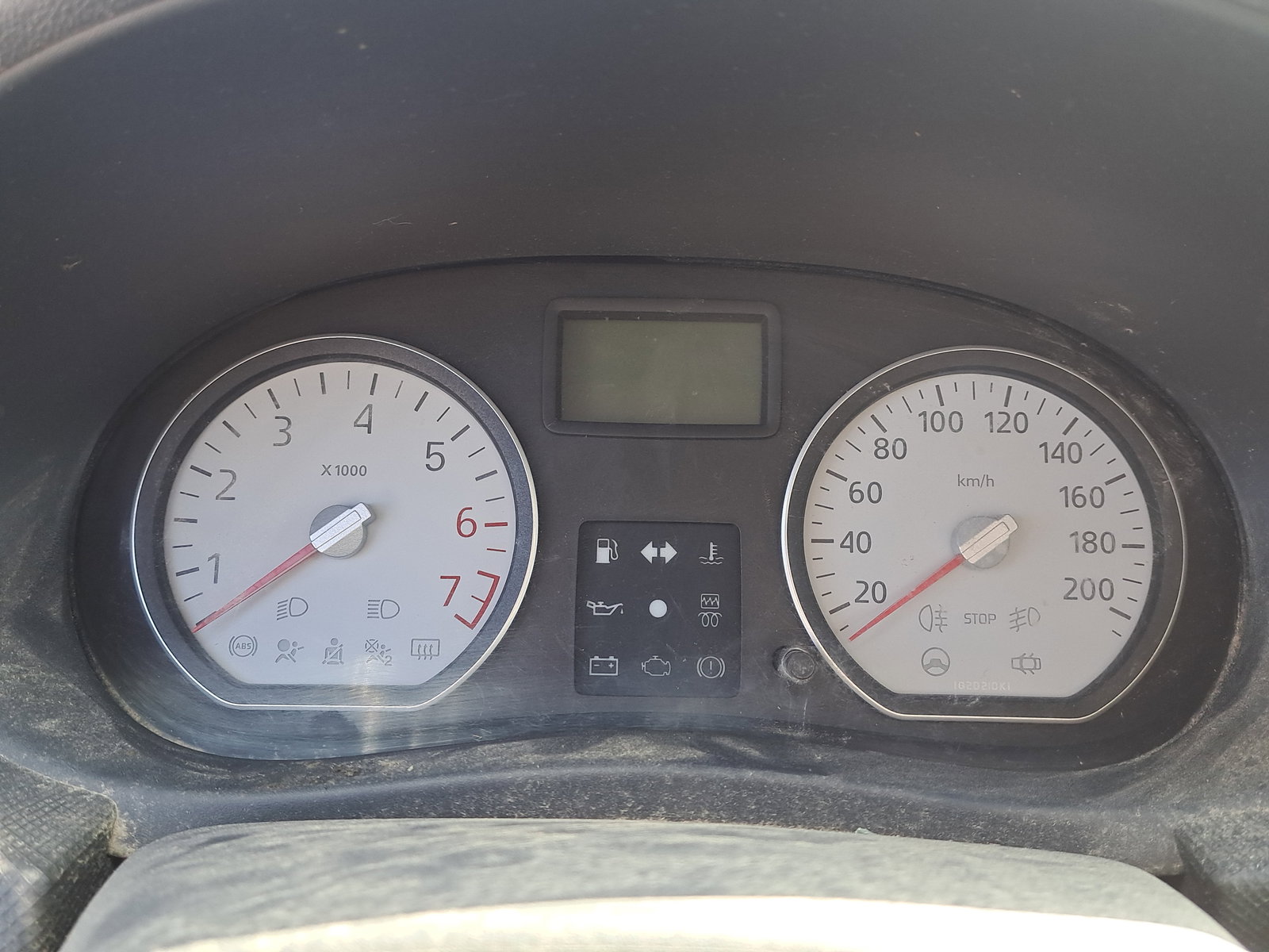 Ceas bord Dacia Logan (LS) [Fabr 2004-2012] OEM