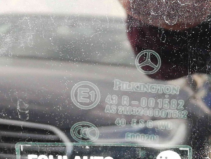 Geam usa stanga spate OEM Mercedes Clasa C (W203) [Fabr 2000-2007] 2.2 CDI