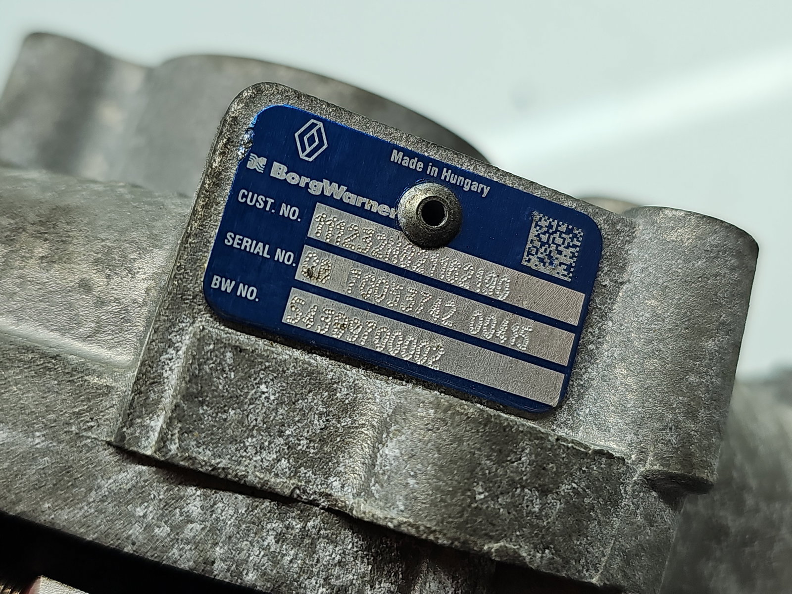 Turbina Mercedes Clasa A (W176) [Fabr 2012-2018] 54389700002 1.5 CDI 607951 80KW / 109CP - imagine 6