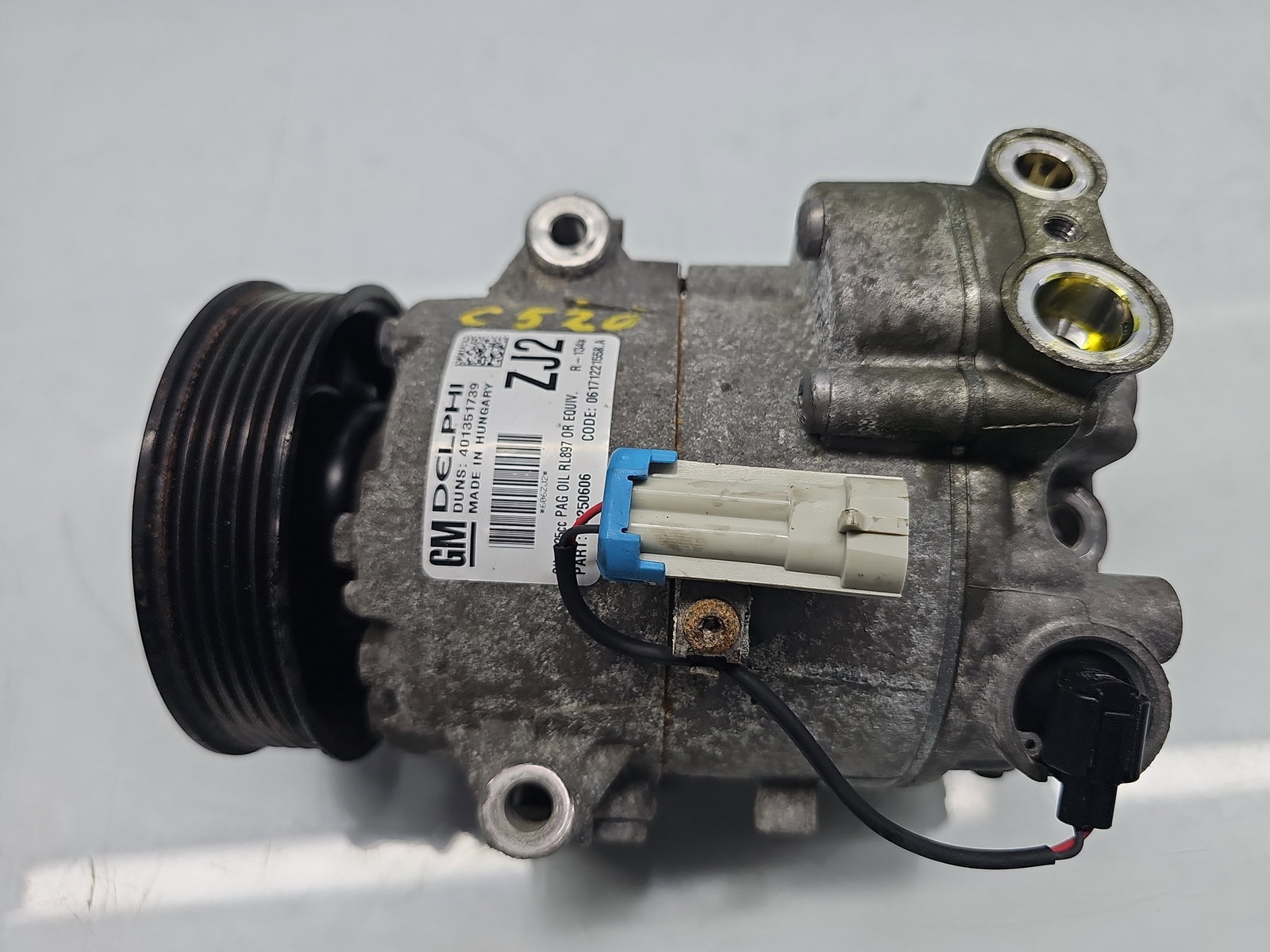 Compresor clima Opel Astra J [Fabr 2009-2015] 13250606 1.7 CDTI A17DTR 92KW / 125CP - imagine 2