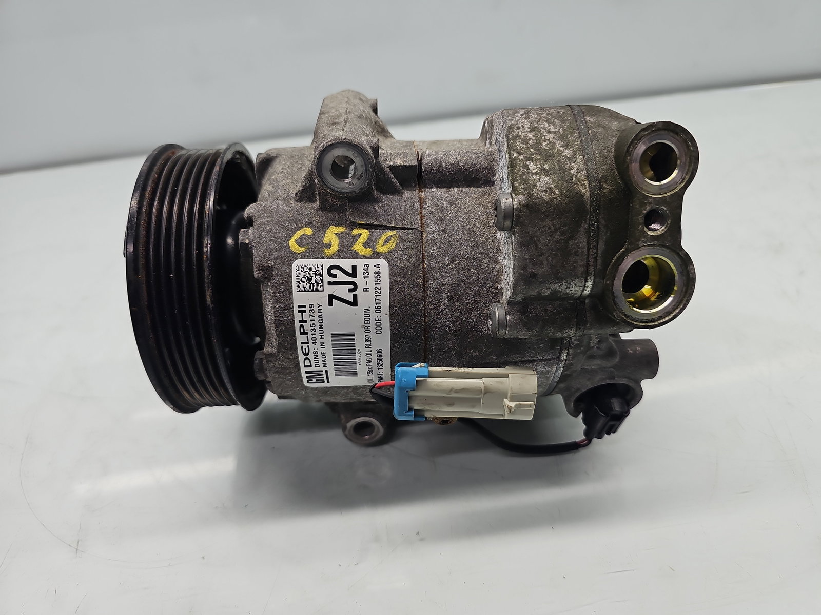 Compresor clima Opel Astra J [Fabr 2009-2015] 13250606 1.7 CDTI A17DTR 92KW / 125CP - imagine 4