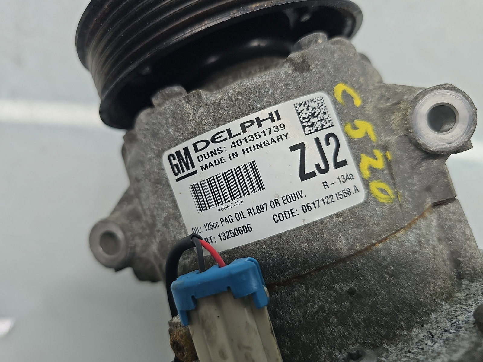 Compresor clima Opel Astra J [Fabr 2009-2015] 13250606 1.7 CDTI A17DTR 92KW / 125CP - imagine 5