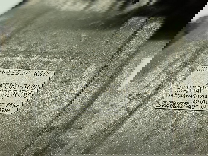 Compresor clima Mercedes Clasa A (W176) [Fabr 2012-2018] 447280-7432 1.5 CDI 607951 80KW / 109CP