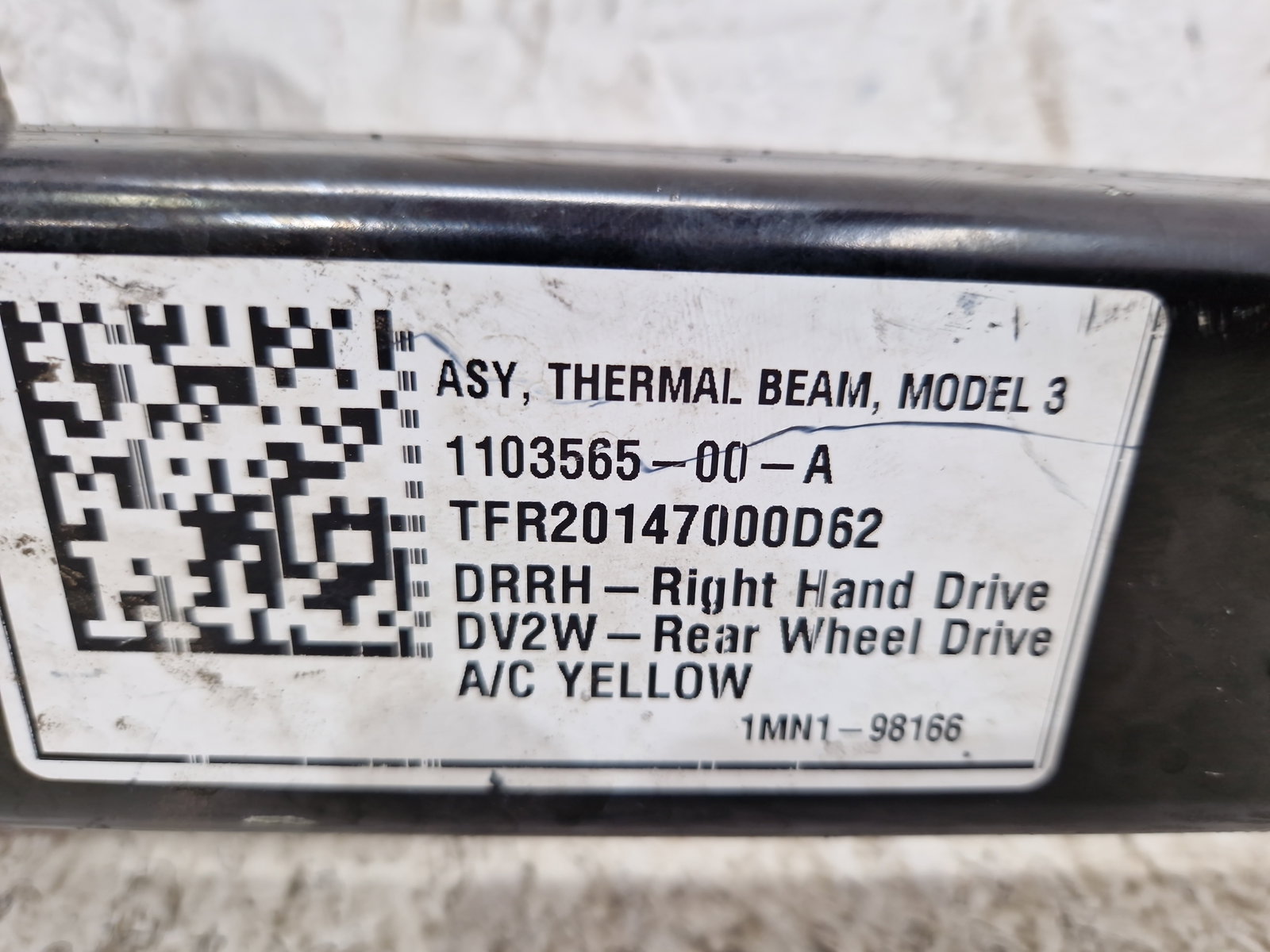 Suport radiator TESLA Model 3 [Fabr 2020-2025] 1103565-00-A - imagine 5