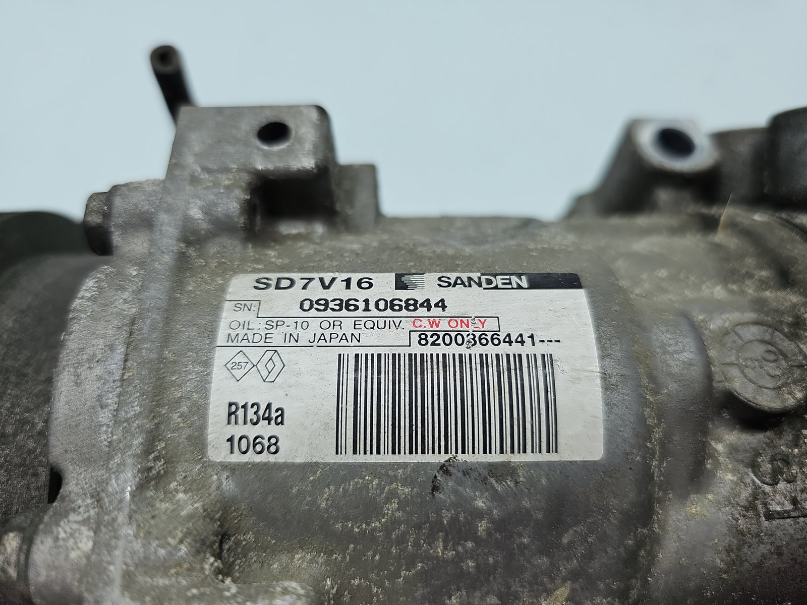 Compresor clima Dacia Logan (LS) [Fabr 2004-2012] 8200866441 1.4 Benz K7J-A7 55KW / 73CP - imagine 5