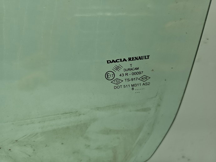 Geam usa stanga fata Dacia Logan (LS) [Fabr 2004-2012] OEM