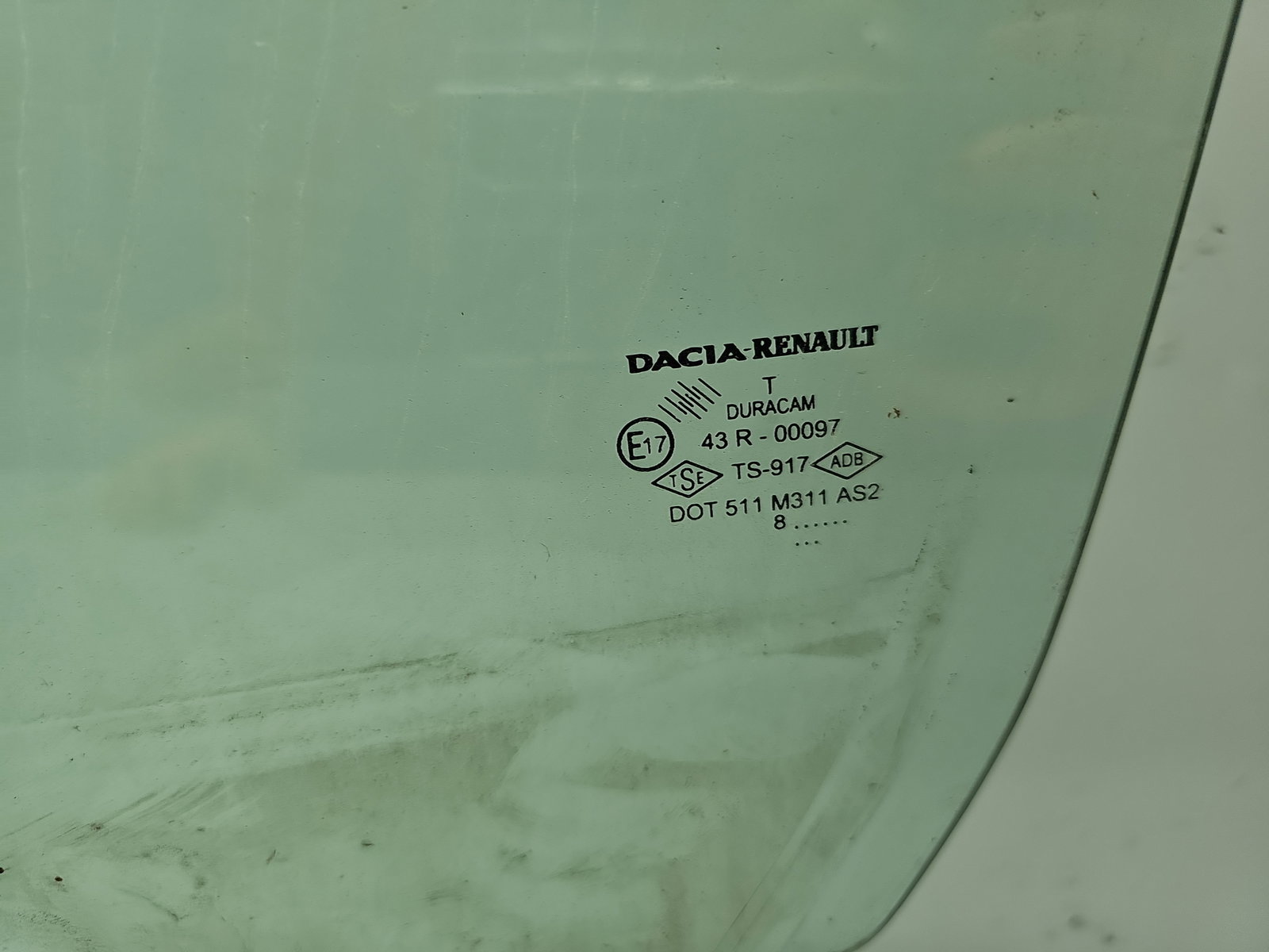 Geam usa stanga fata Dacia Logan (LS) [Fabr 2004-2012] OEM - imagine 2