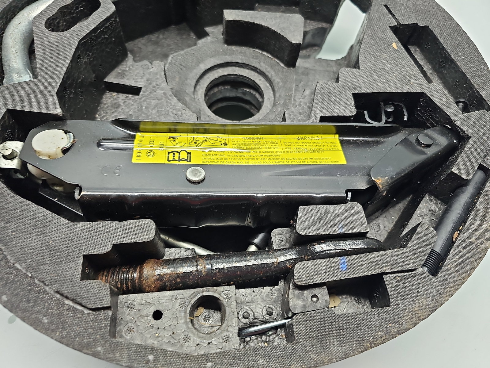 Set cric si cheie AUDI A3 (8P1) [Fabr 2003-2012] 8P0012109E - imagine 2