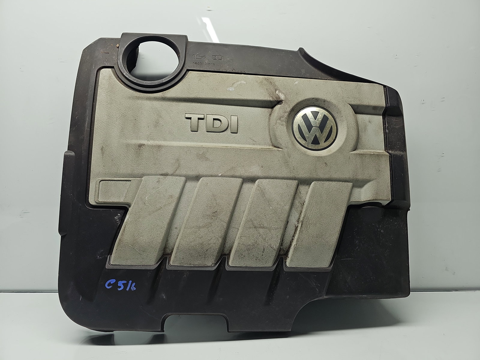 Capac motor Volkswagen Passat CC (357) [Fabr 2008-2012] 03L103925AM 2.0 TDI CBAB 103KW / 140CP - imagine 1