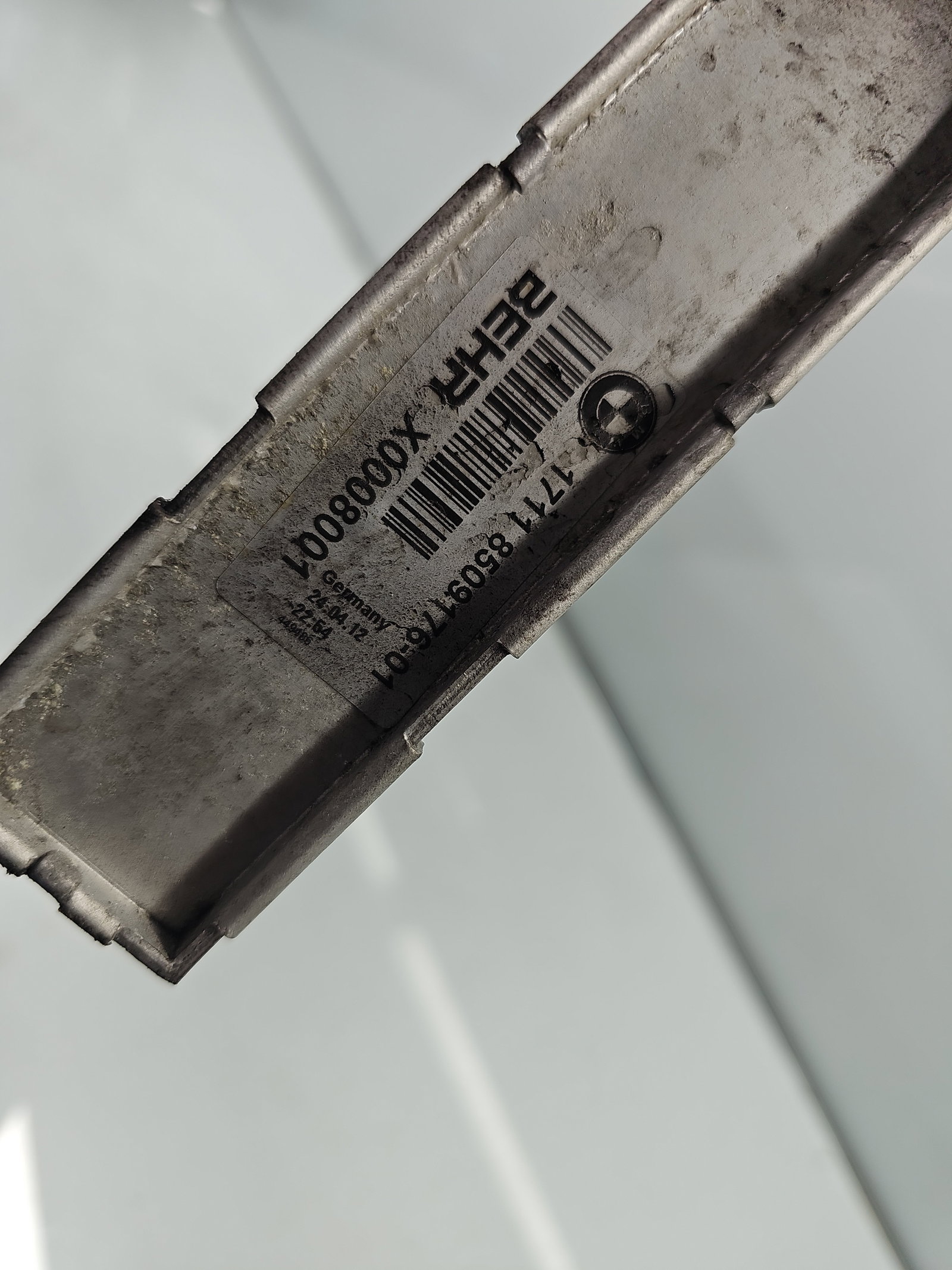 Radiator apa Bmw 5 (F10) [Fabr 2011-2016] 8509176 2.0 N47D20 135KW / 184CP - imagine 5