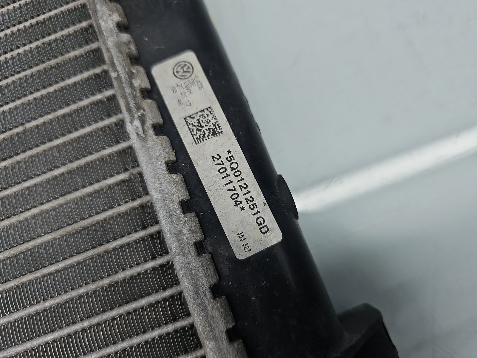 Radiator apa Skoda Octavia 3 (5E3) [Fabr 2012-2020] 5Q0121251GD 2.0 TDI CRMB 110KW / 150CP - imagine 5