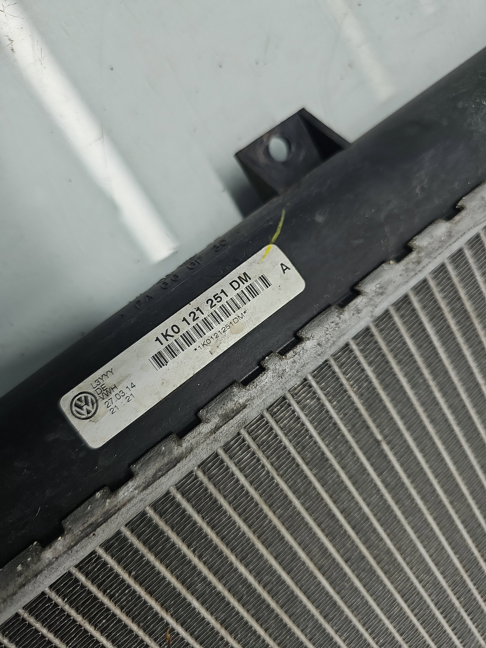 Radiator apa Skoda Superb II (3T5) [Fabr 2009-2015] 1K0121251DM 2.0 TDI CFGB 125KW / 170CP - imagine 5