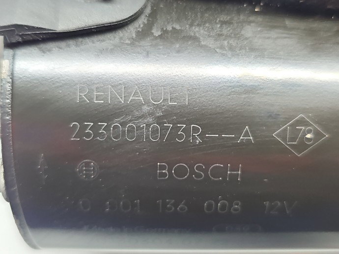 Electromotor Renault Clio 4 (B98) Hatchback [Fabr 2012-2020] 233001073R 1.5 DCI K9K612 66KW / 90CP
