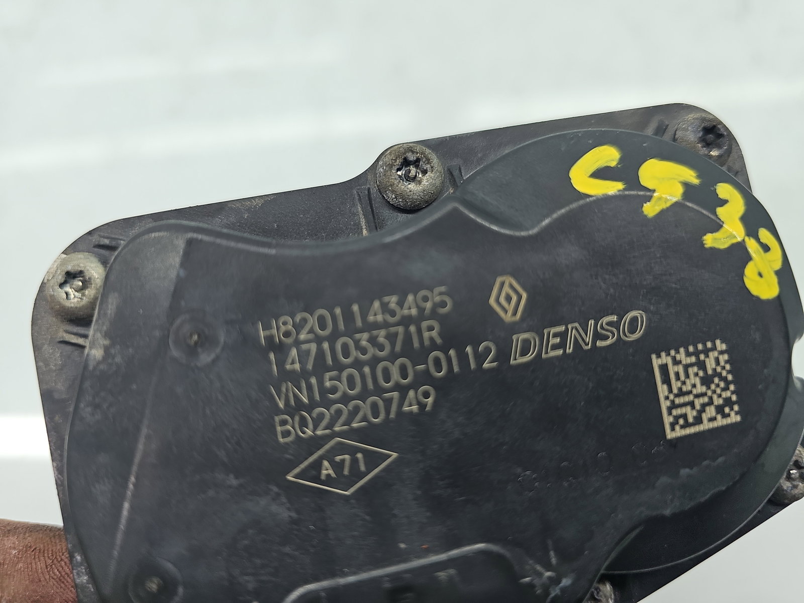 Supapa EGR Renault Clio 4 (B98) Hatchback [Fabr 2012-2020] 147103371R 1.5 DCI K9K612 66KW / 90CP - imagine 5