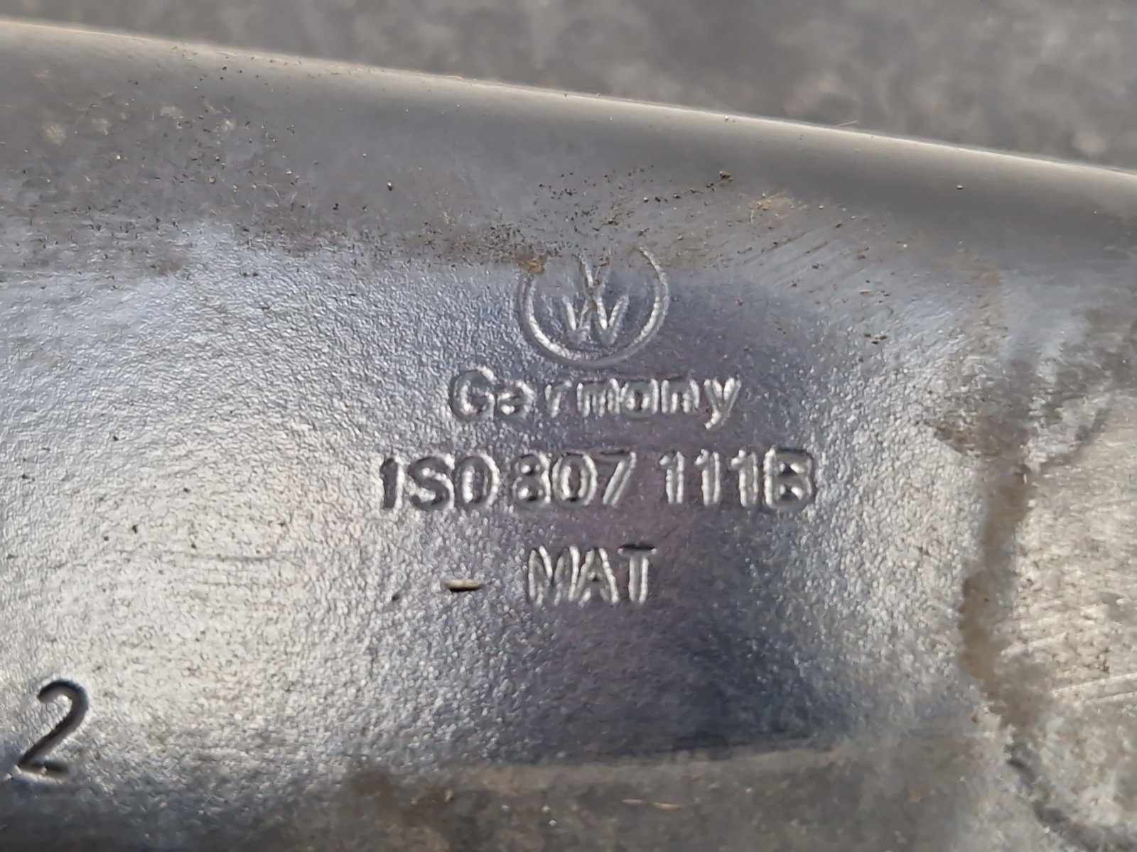 Armatura bara fata Volkswagen UP [Fabr 2011-2019] 1S0807111B - imagine 6