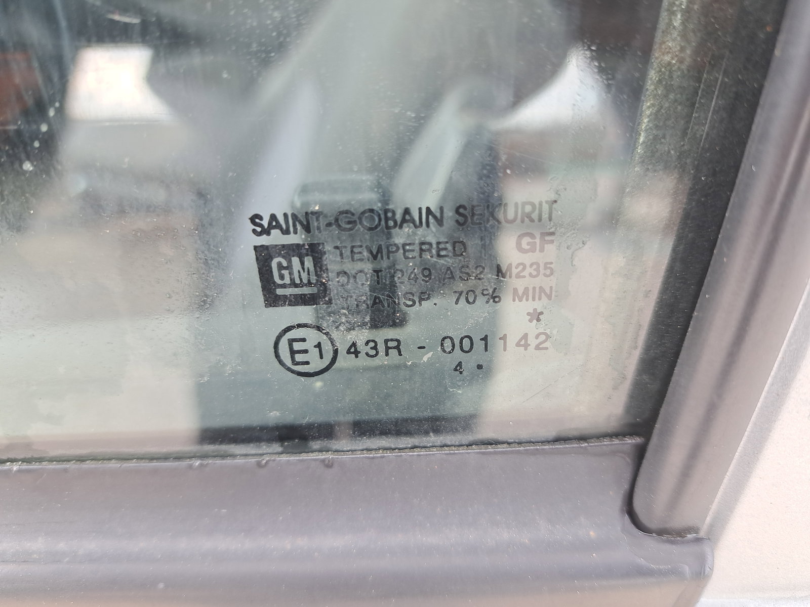 Geam usa dreapta fata Opel Corsa C (F08, F68) [Fabr 2000-2005] OEM - imagine 2