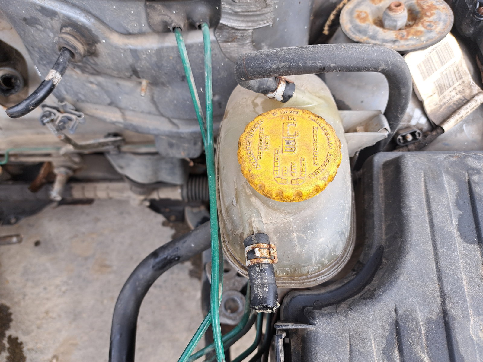 Vas expansiune Opel Corsa C (F08, F68) [Fabr 2000-2005] OEM - imagine 1