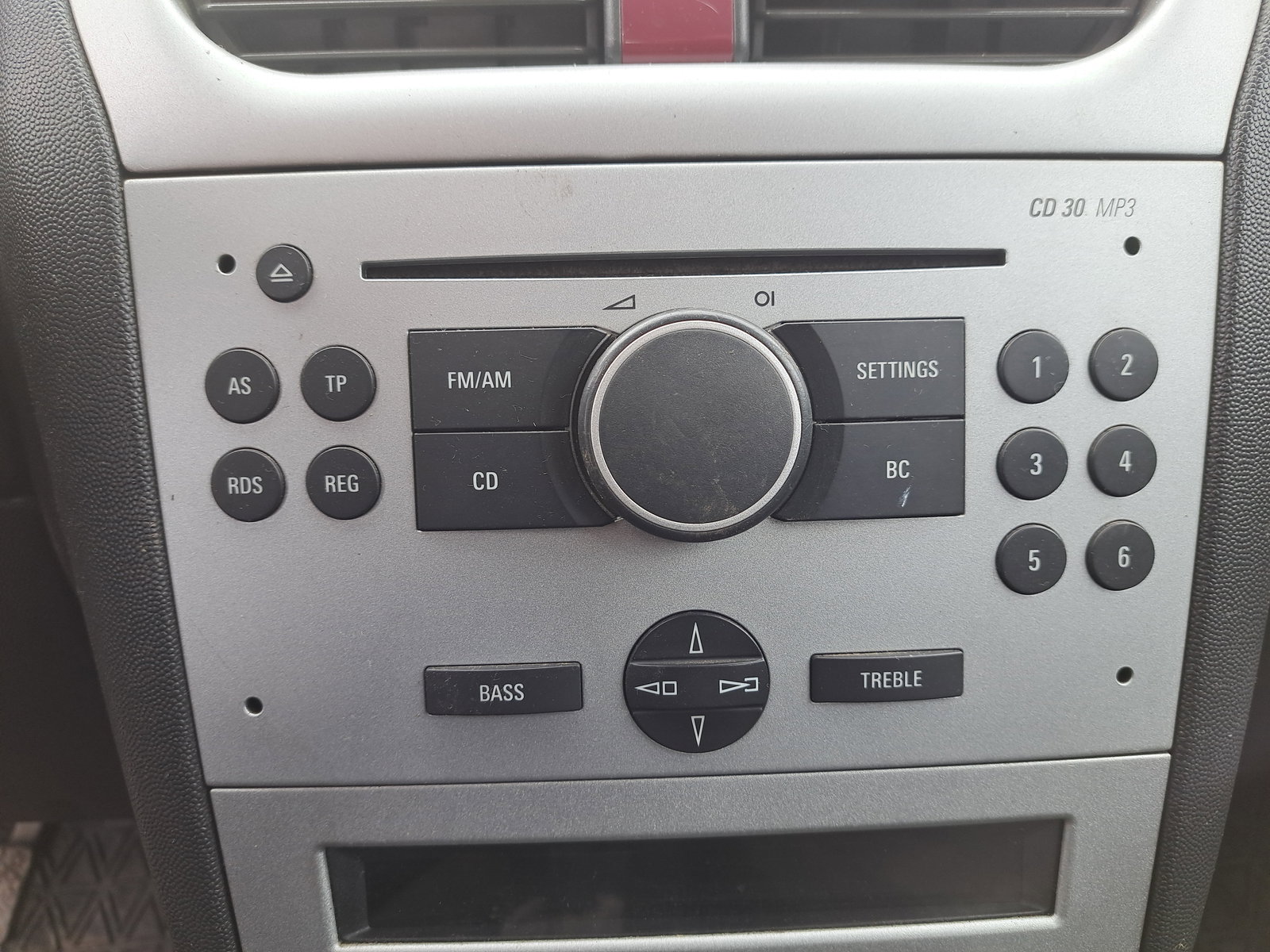 Radio CD Opel Corsa C (F08, F68) [Fabr 2000-2005] CD 30 MP3