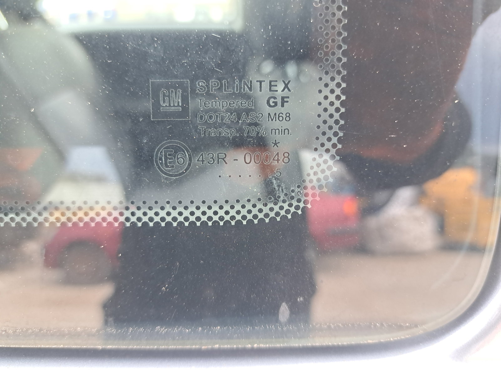 Geam caroserie fix dreapta Opel Corsa C (F08, F68) [Fabr 2000-2005] OEM - imagine 2