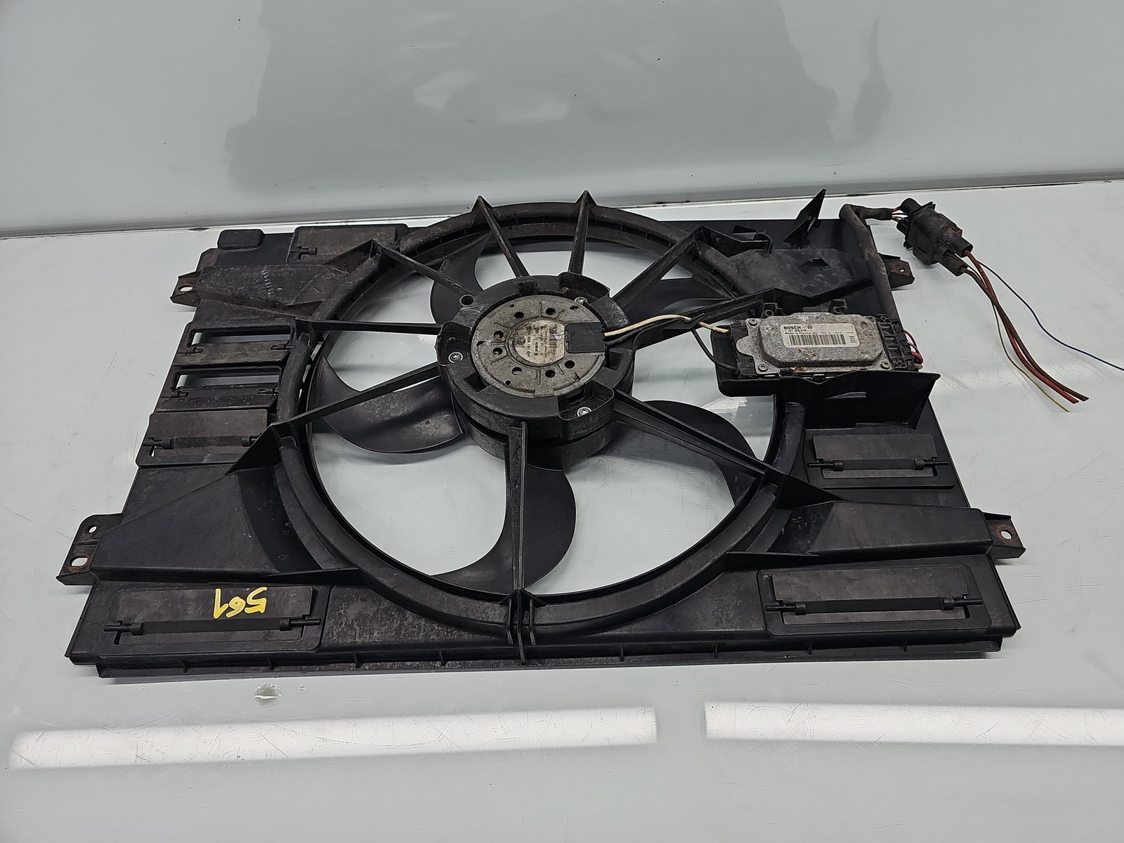 Electroventilator Volkswagen Golf 6 (5K1) [Fabr 2009-2013] 1K0121203AF 1.6 TDI CAYC 77KW / 105CP - imagine 3