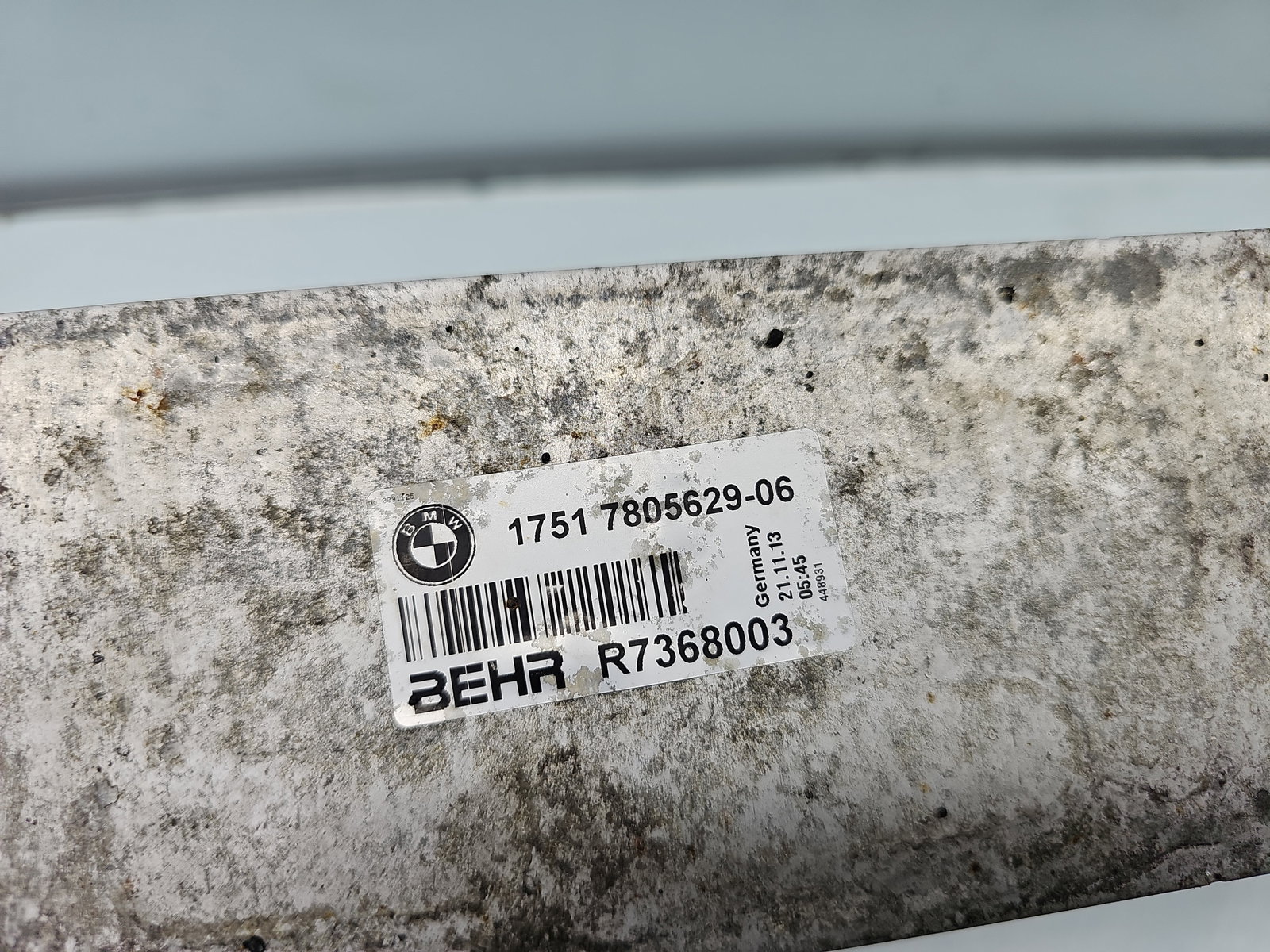 Radiator intercooler Bmw 5 GT (F07) [Fabr 2011-2016] 7805629 2.0 N47D20 135KW / 184CP - imagine 5