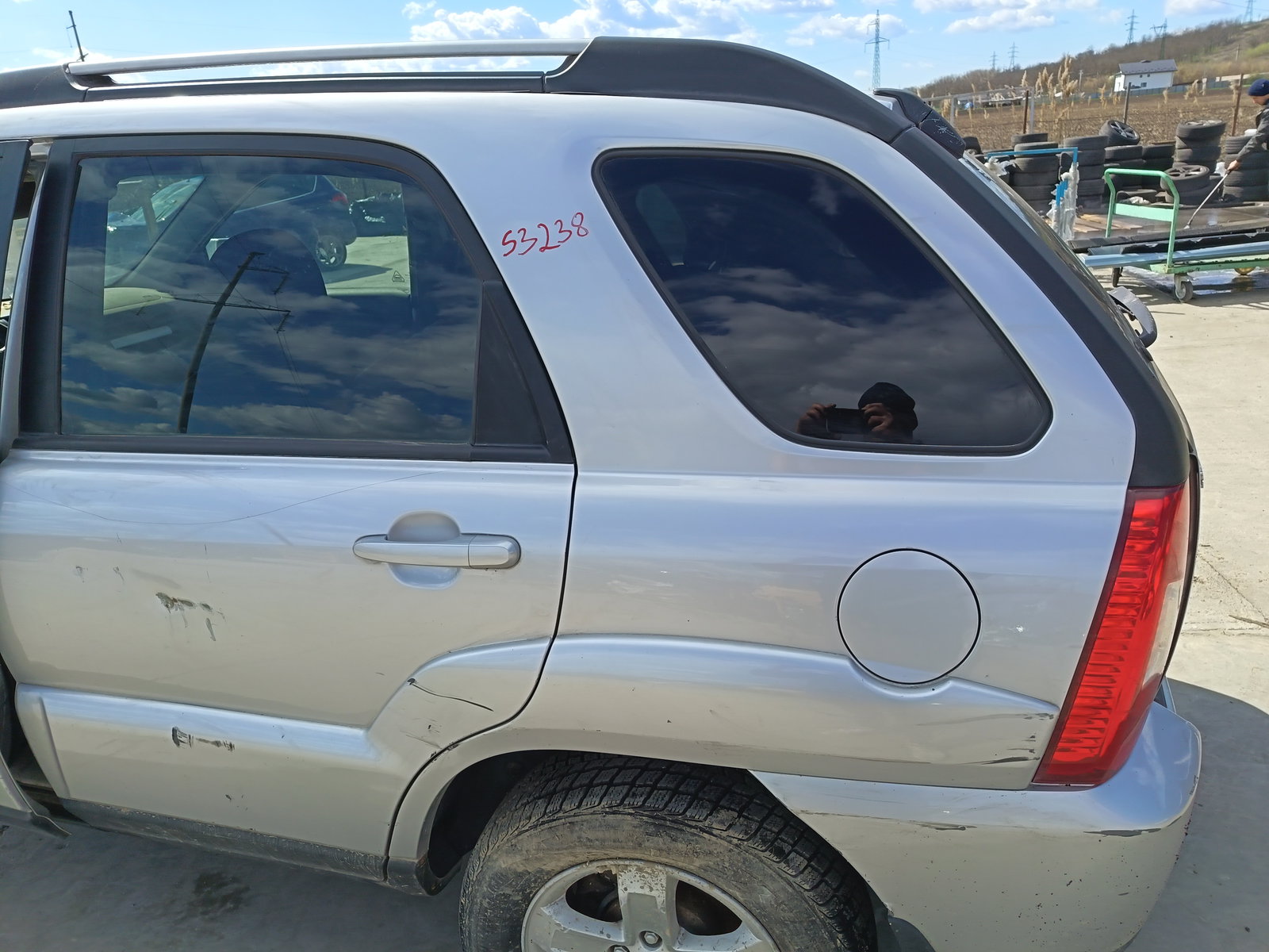 Aripa stanga spate KIA Sportage II [Fabr 2004-2010]