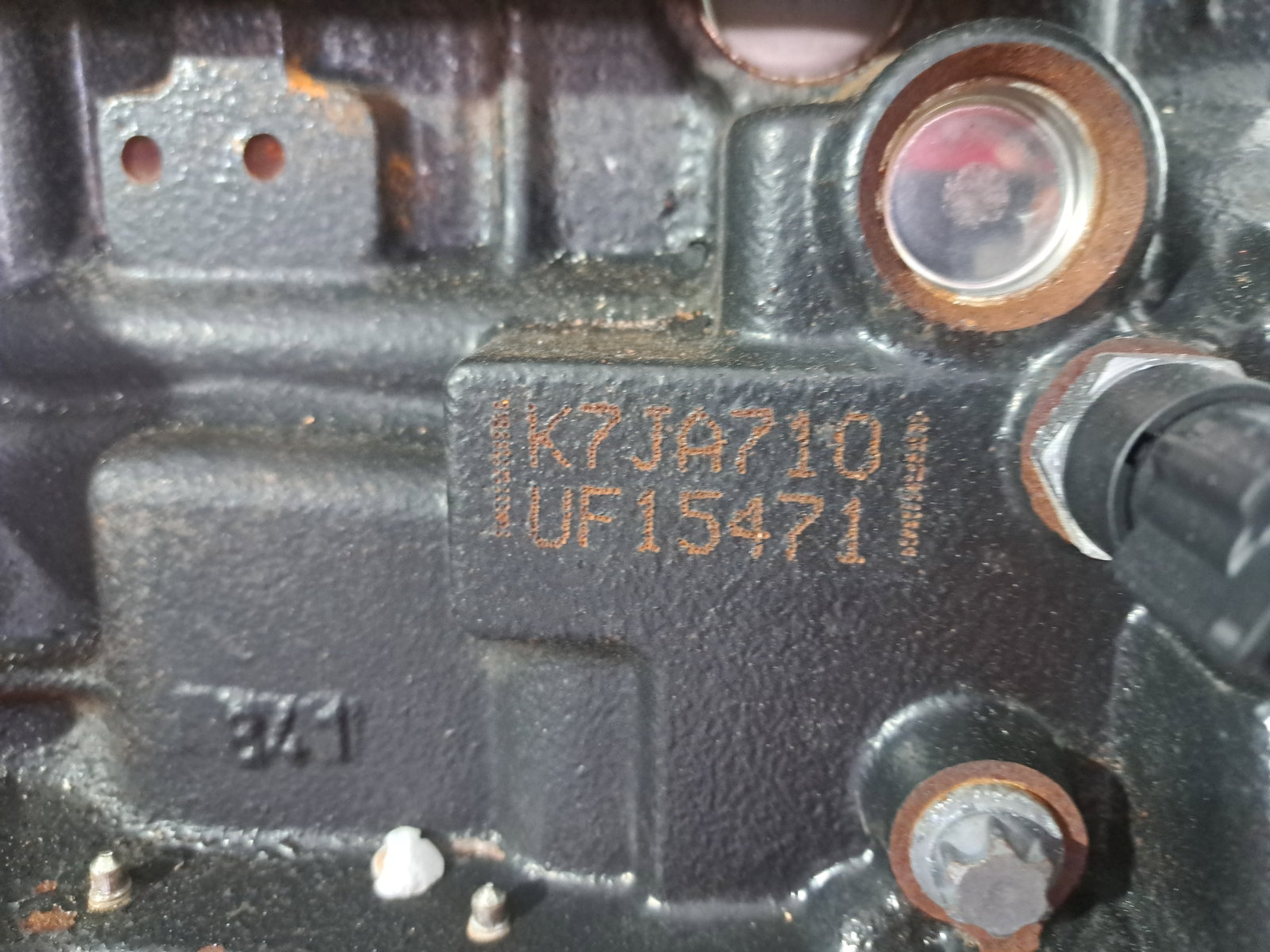 Motor complet ambielat Dacia Logan (LS) [Fabr 2004-2012] K7JA710 1.4 Benz K7J-A7 55KW / 73CP - imagine 5