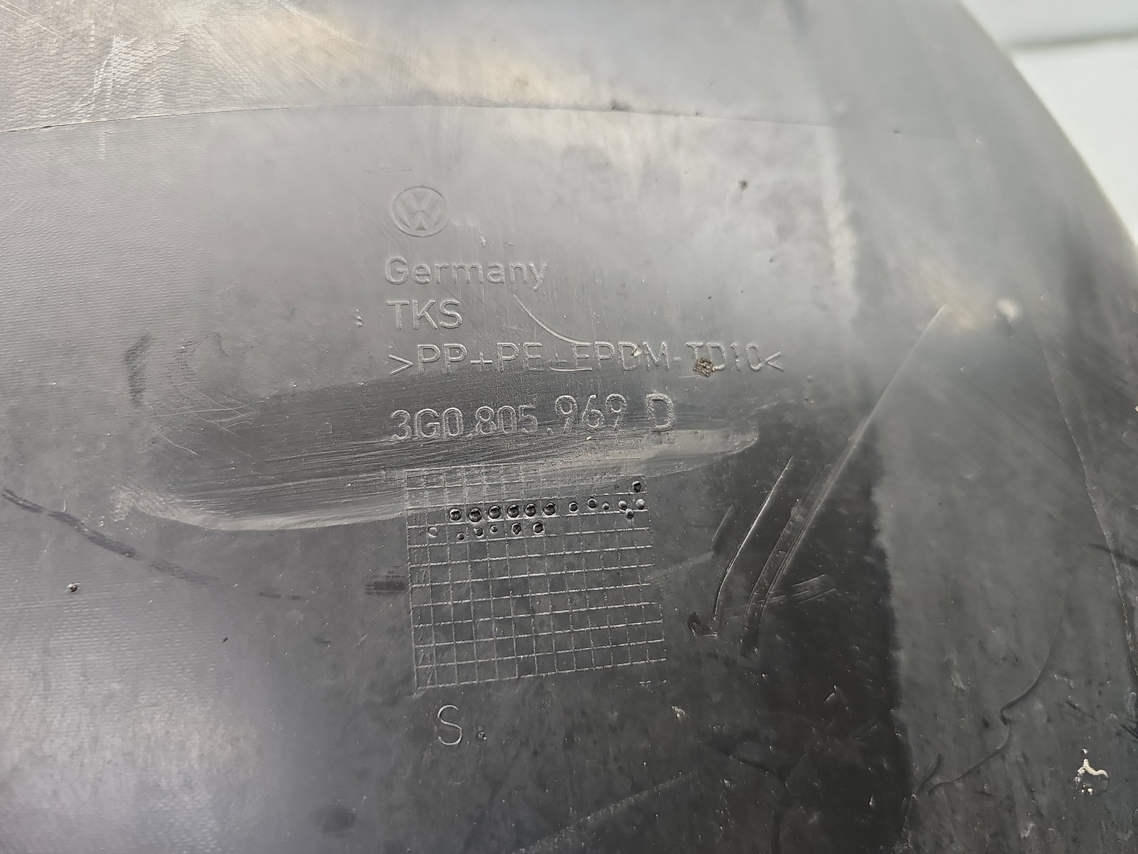 Carenaj roata stanga fata Volkswagen Passat B8 (3G2) [Fabr 2015-prezent] 3G0805969D - imagine 5