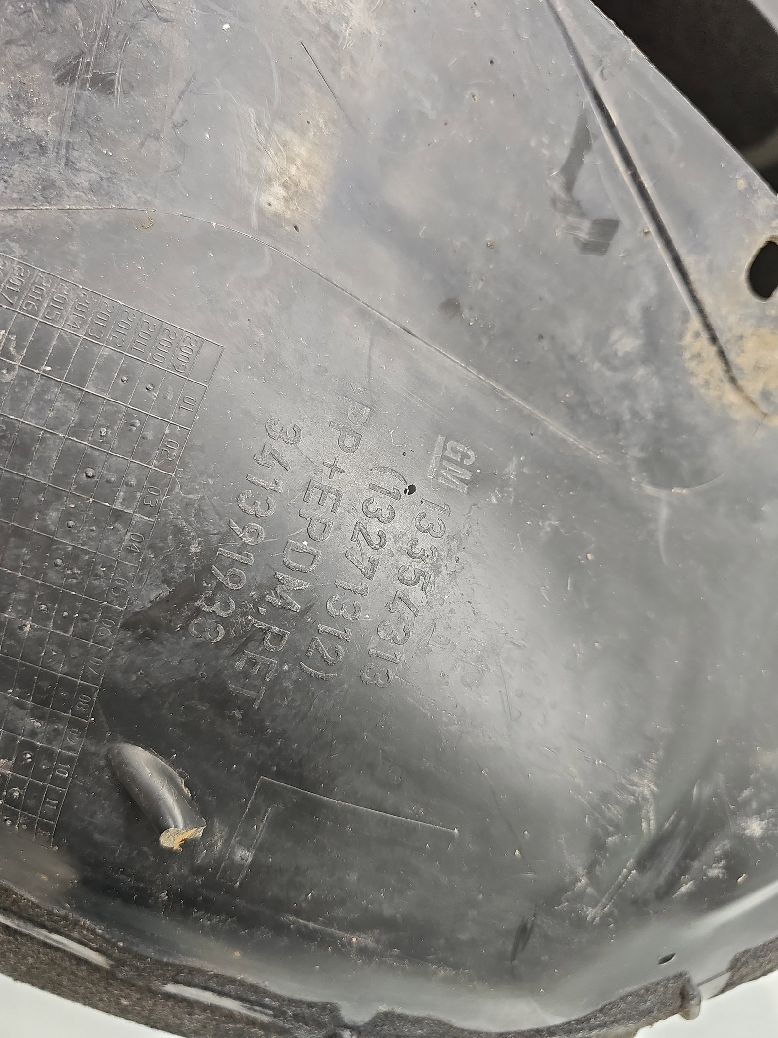 Carenaj roata stanga fata Opel Astra J [Fabr 2009-2015] 13354313 - imagine 5