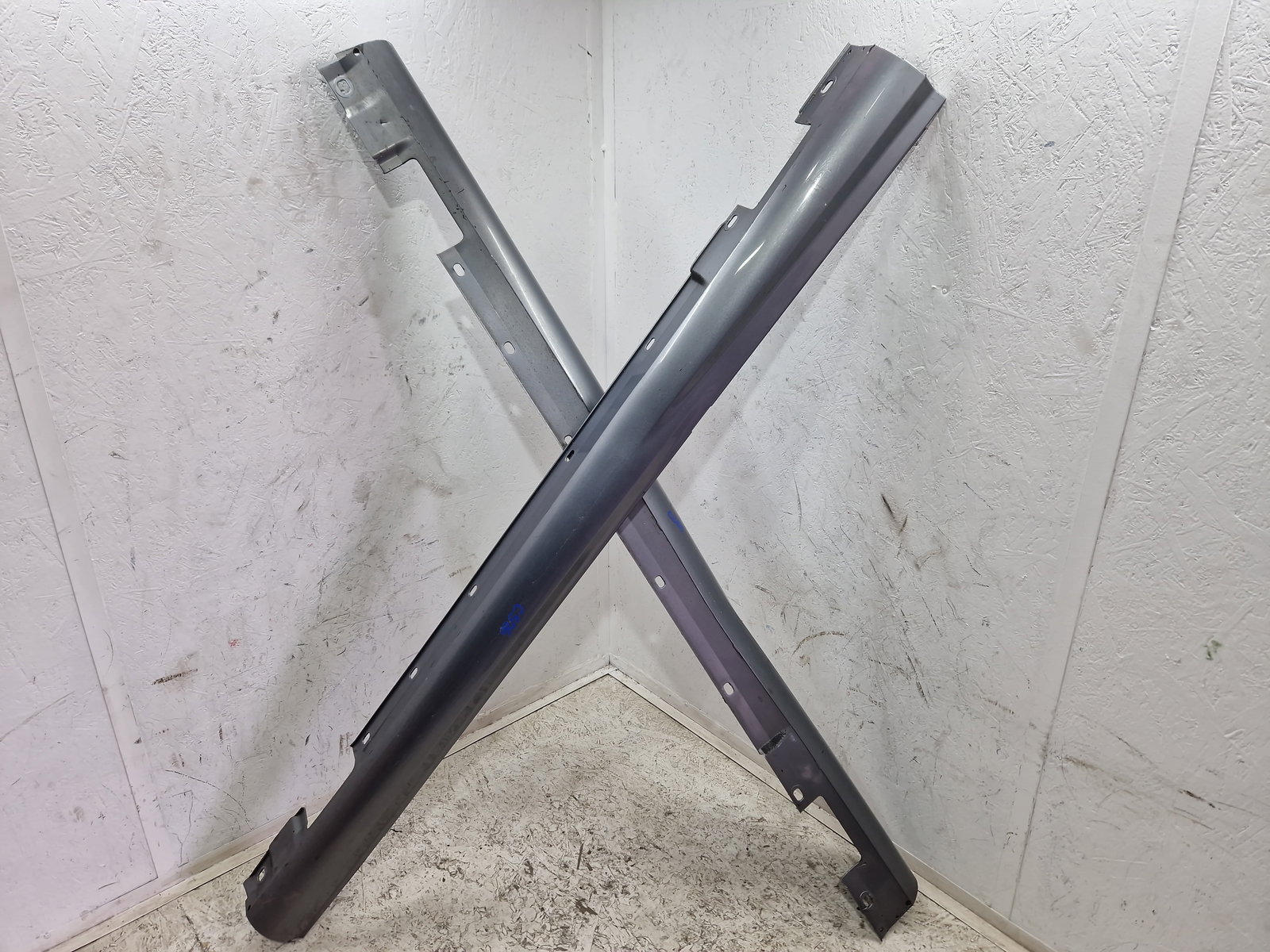 Set praguri Mercedes Clasa C (W204) [Fabr 2007-2014] 792U Palladium Silvr - imagine 1