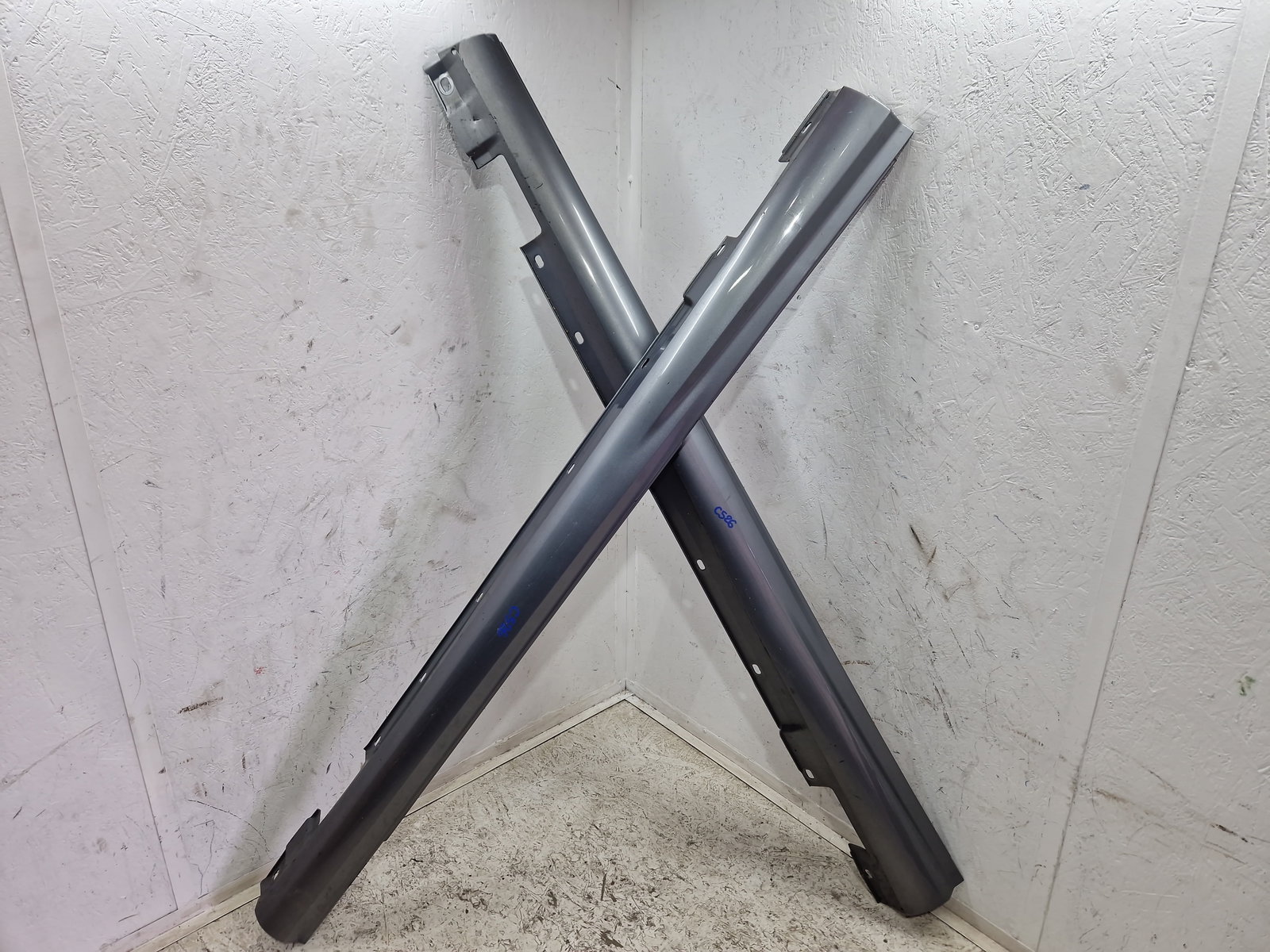 Set praguri Mercedes Clasa C (W204) [Fabr 2007-2014] 792U Palladium Silvr - imagine 5