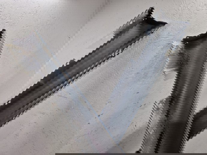 Set praguri Mercedes Clasa C (W204) [Fabr 2007-2014] Berlina Facelift, AMG 988U Argintiu Diamat