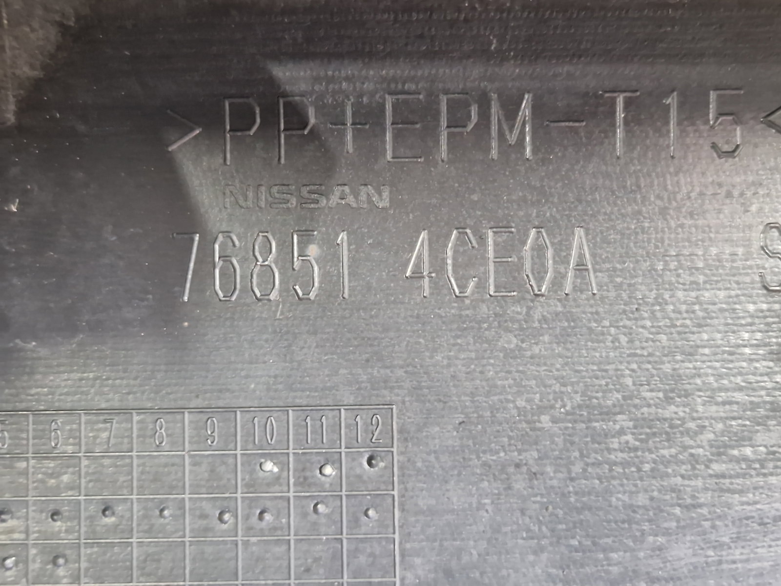 Prag lateral stanga Nissan X-Trail (T32) [Fabr 2013-prezent] 76851 4CE0A - imagine 7