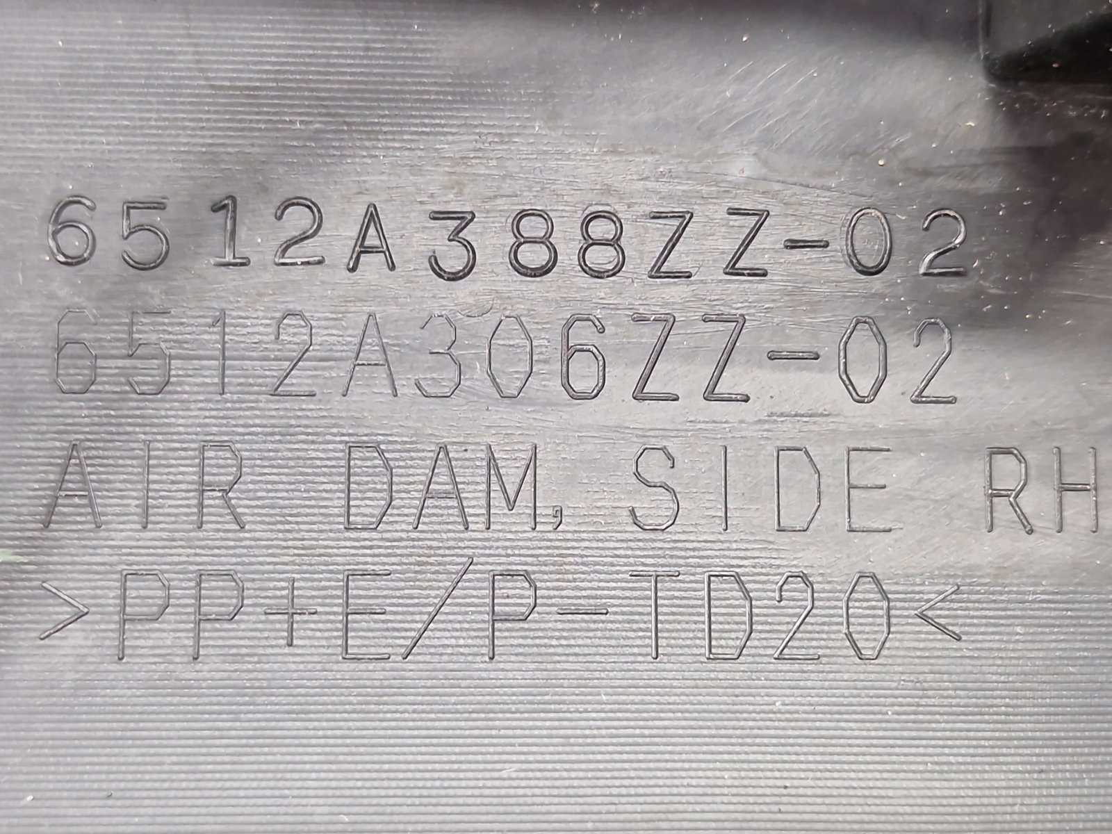 Prag lateral dreapta MITSUBISHI ASX (GA) [Fabr 2010-2020] SUV 6512A388ZZ-12 - imagine 5