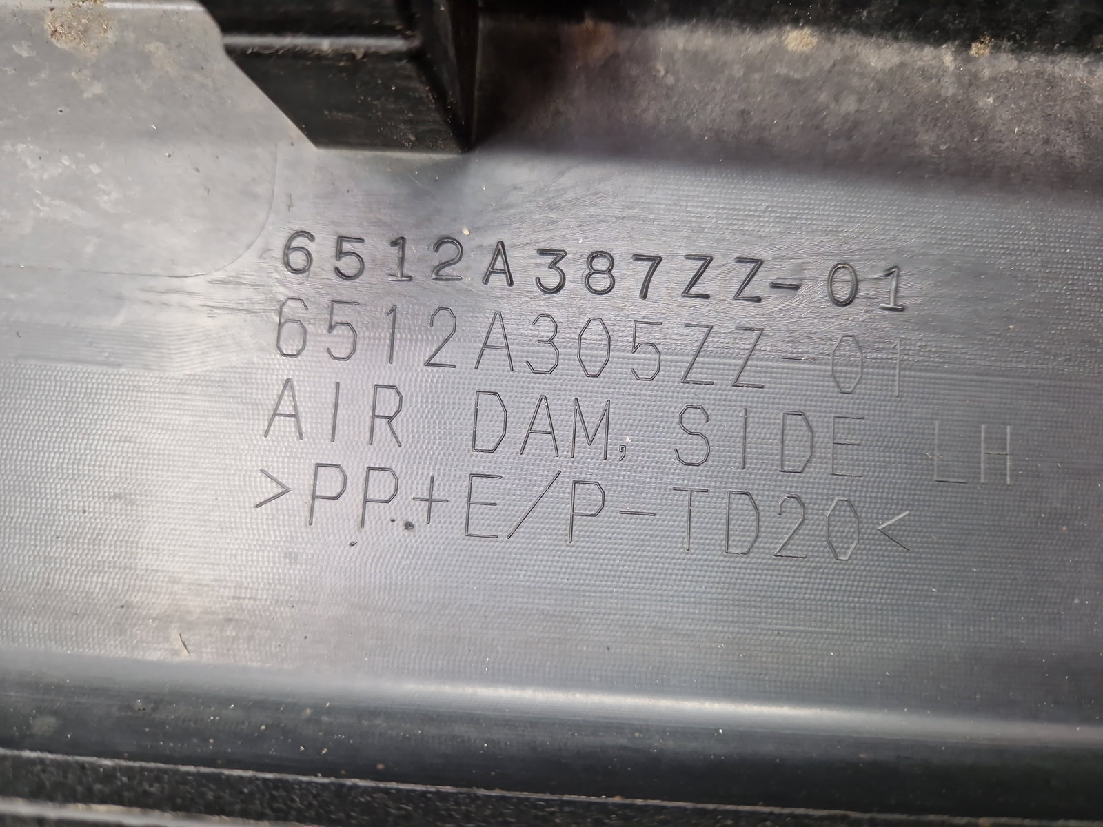 Prag lateral stanga MITSUBISHI ASX (GA) [Fabr 2010-2020] SUV 6512A387ZZ-01 - imagine 5