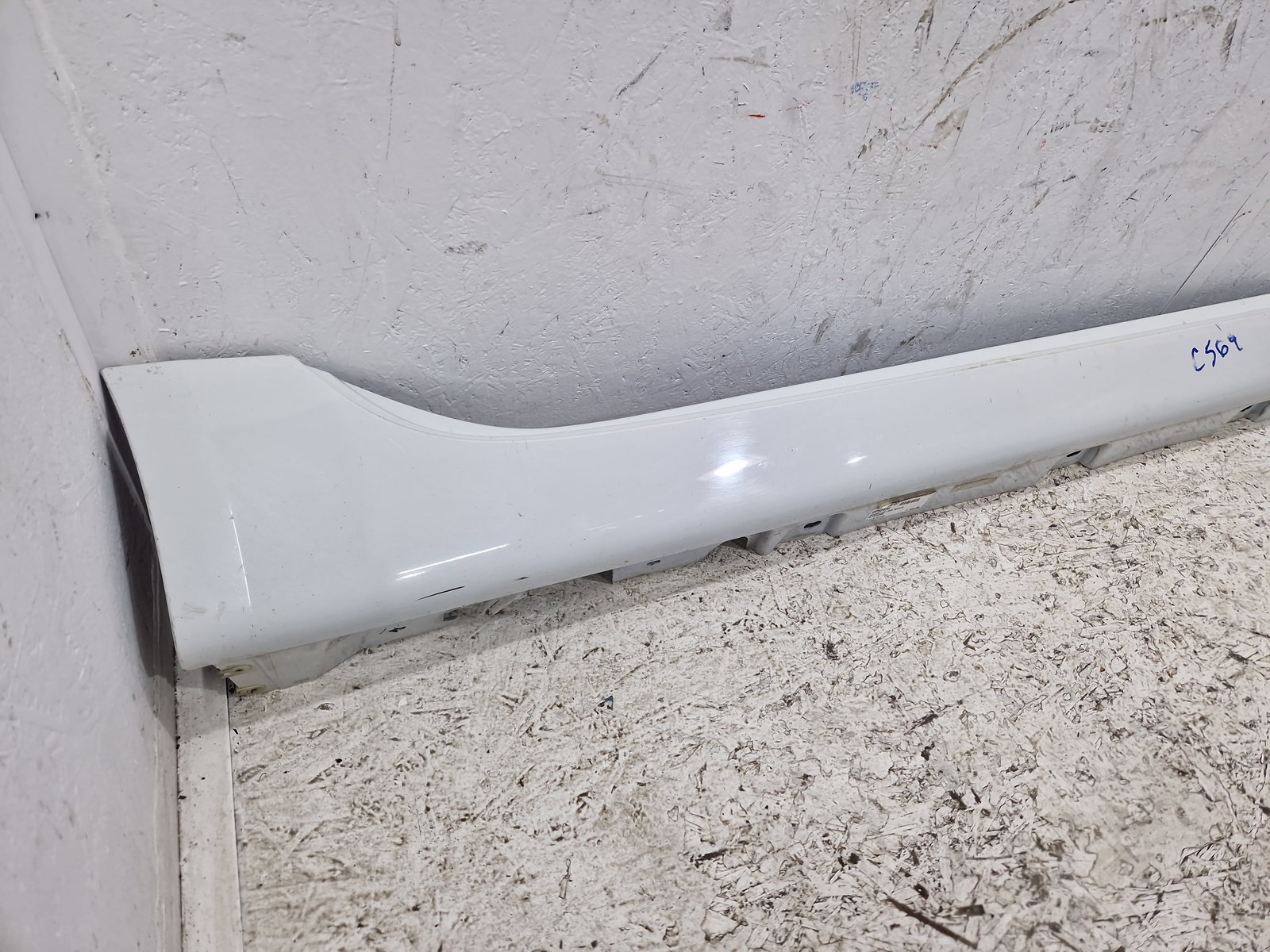 Prag lateral dreapta Bmw 5 GT (F07) [Fabr 2011-2016] Hatchback 300 Alpinweiss III - imagine 2