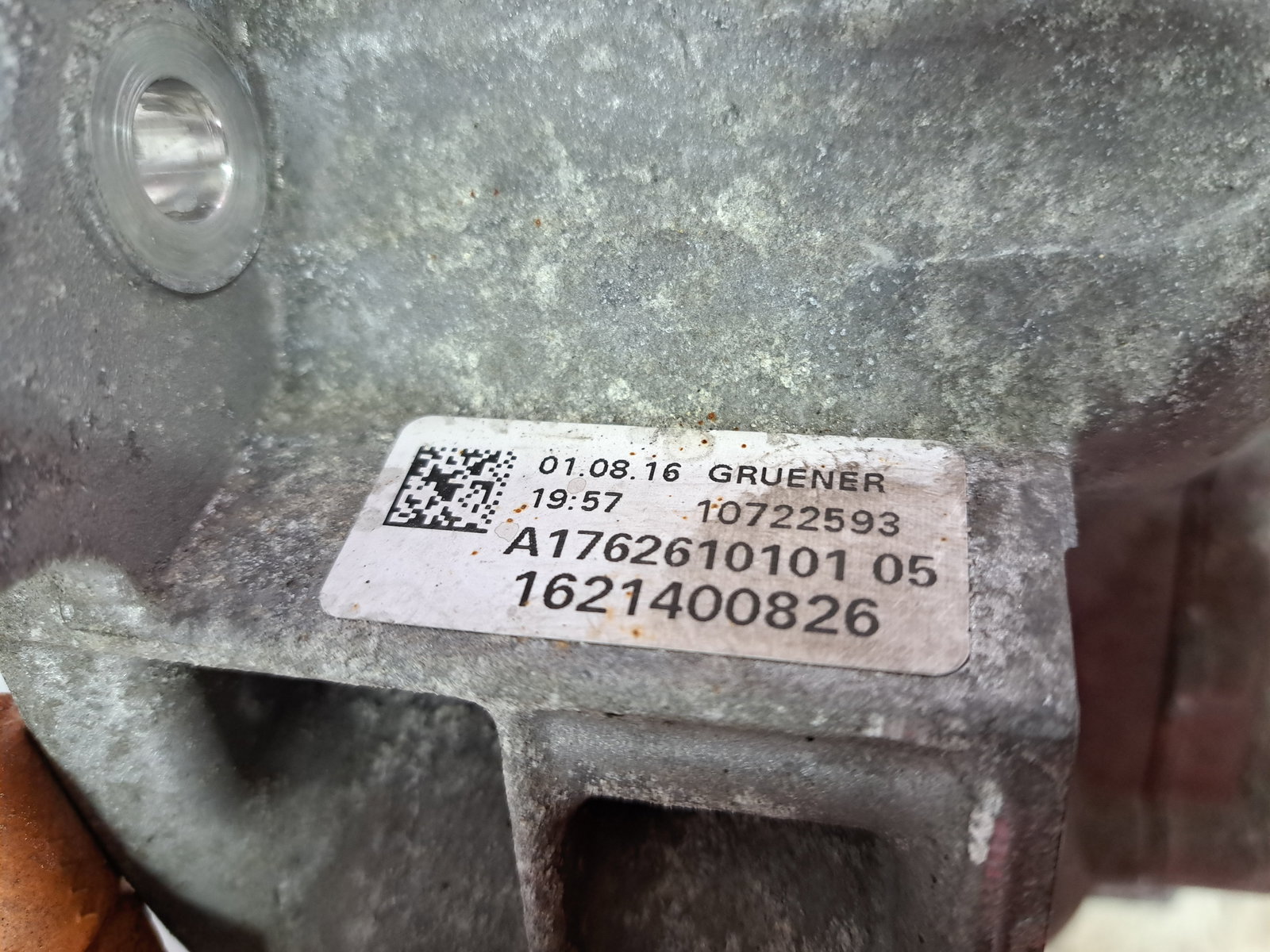 Cutie viteze manuala 6 trepte Mercedes Clasa A (W176) [Fabr 2012-2018] 1.5 CDI 607951 A1762610101 80KW / 109CP - imagine 6