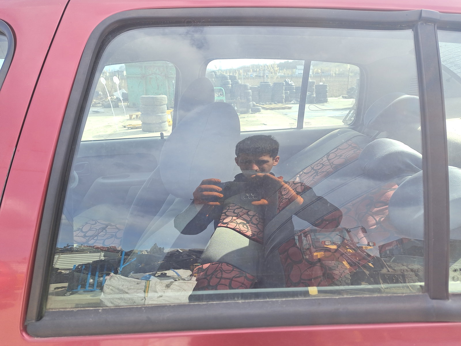 Geam usa stanga spate Renault Clio 2 [Fabr 1998-2004] OEM - imagine 1