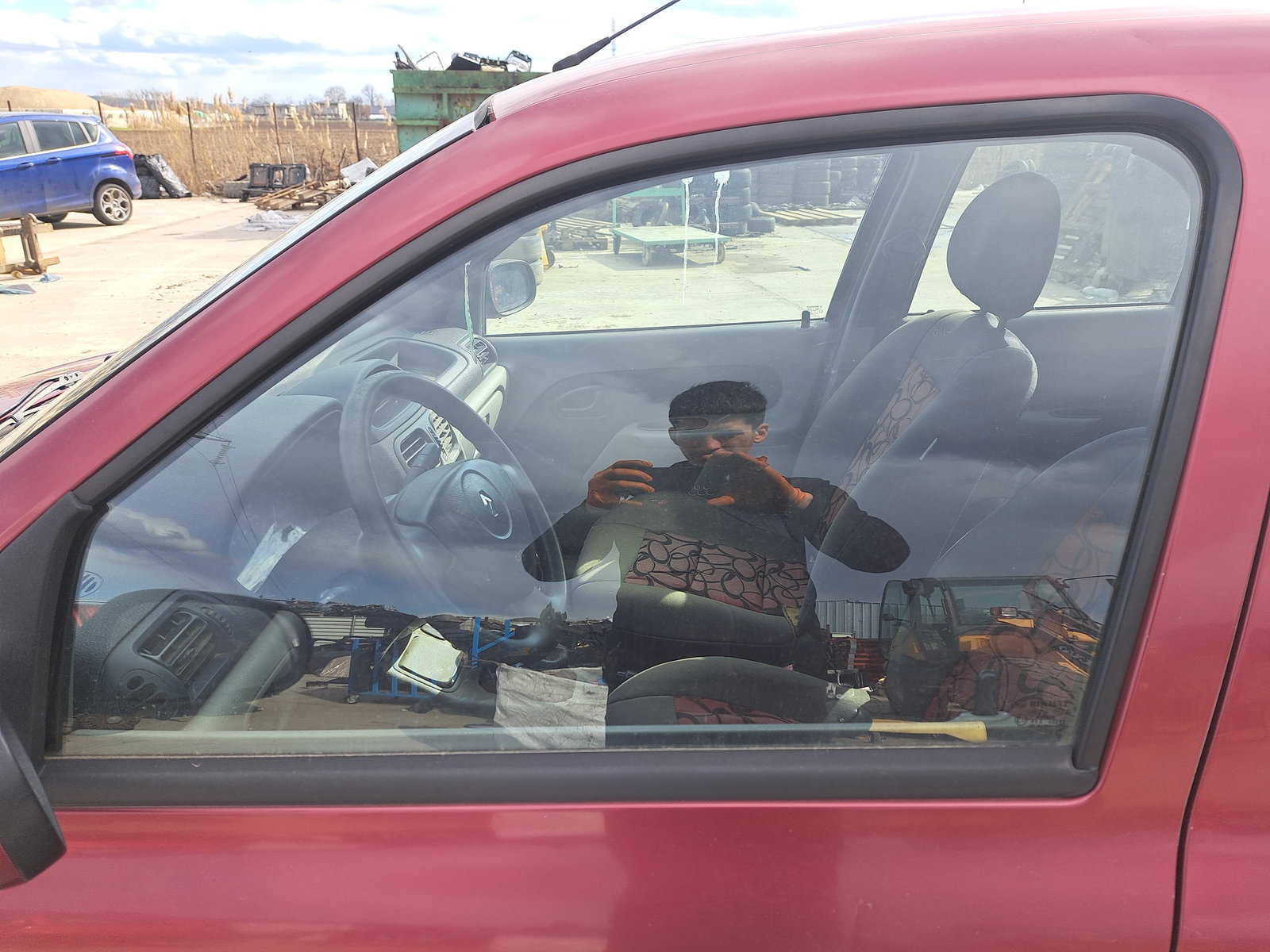 Geam usa stanga fata Renault Clio 2 [Fabr 1998-2004] OEM - imagine 1