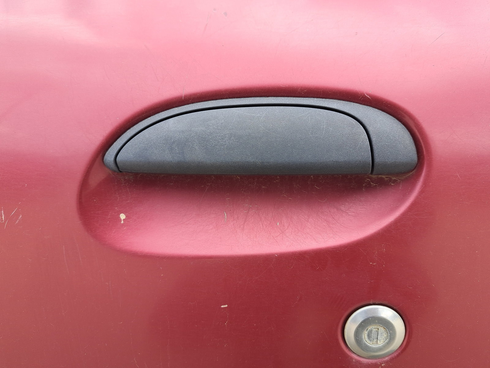 Maner usa stanga fata Renault Clio 2 [Fabr 1998-2004] ROSU