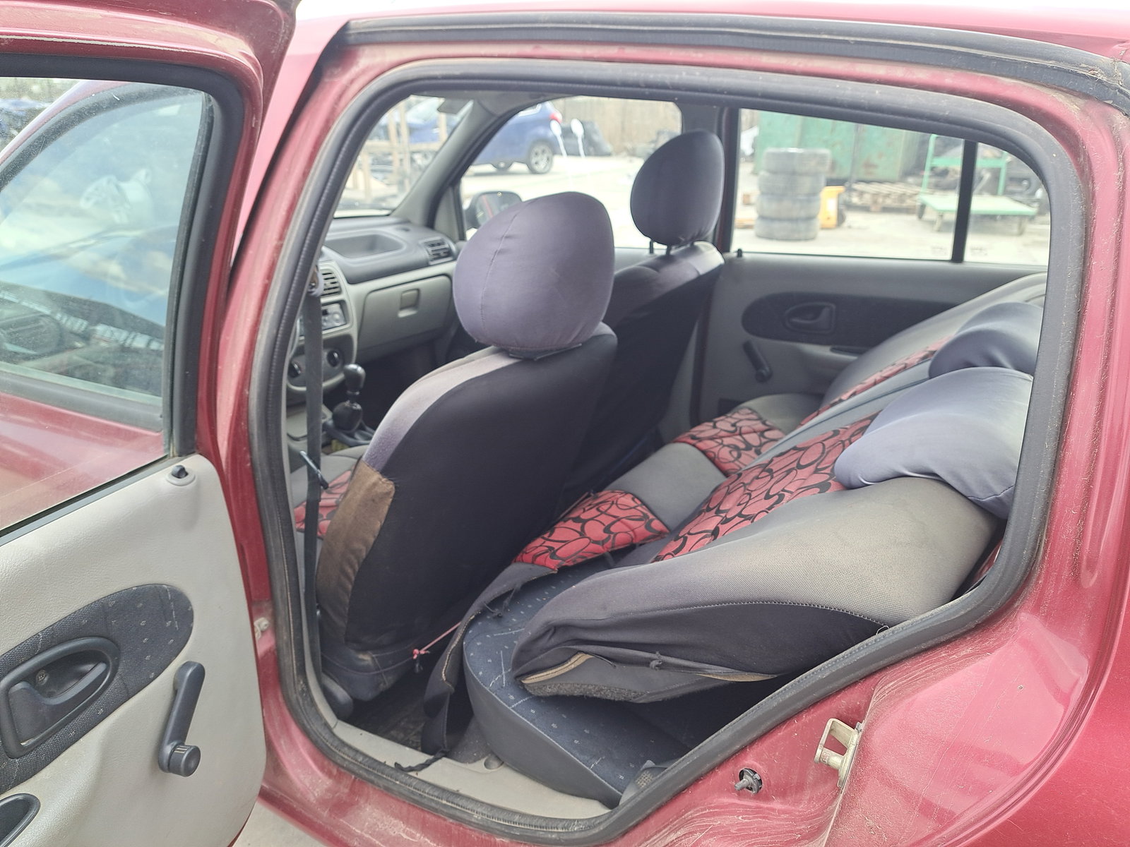 Cheder usa stanga spate Renault Clio 2 [Fabr 1998-2004] OEM - imagine 1