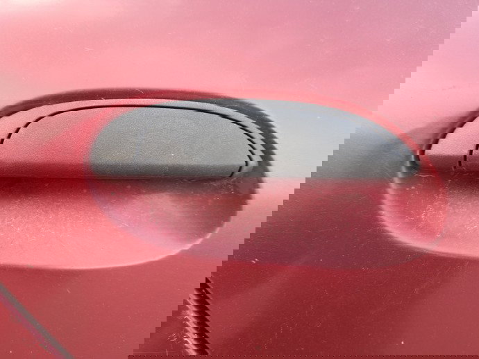 Maner usa dreapta spate Renault Clio 2 [Fabr 1998-2004] ROSU