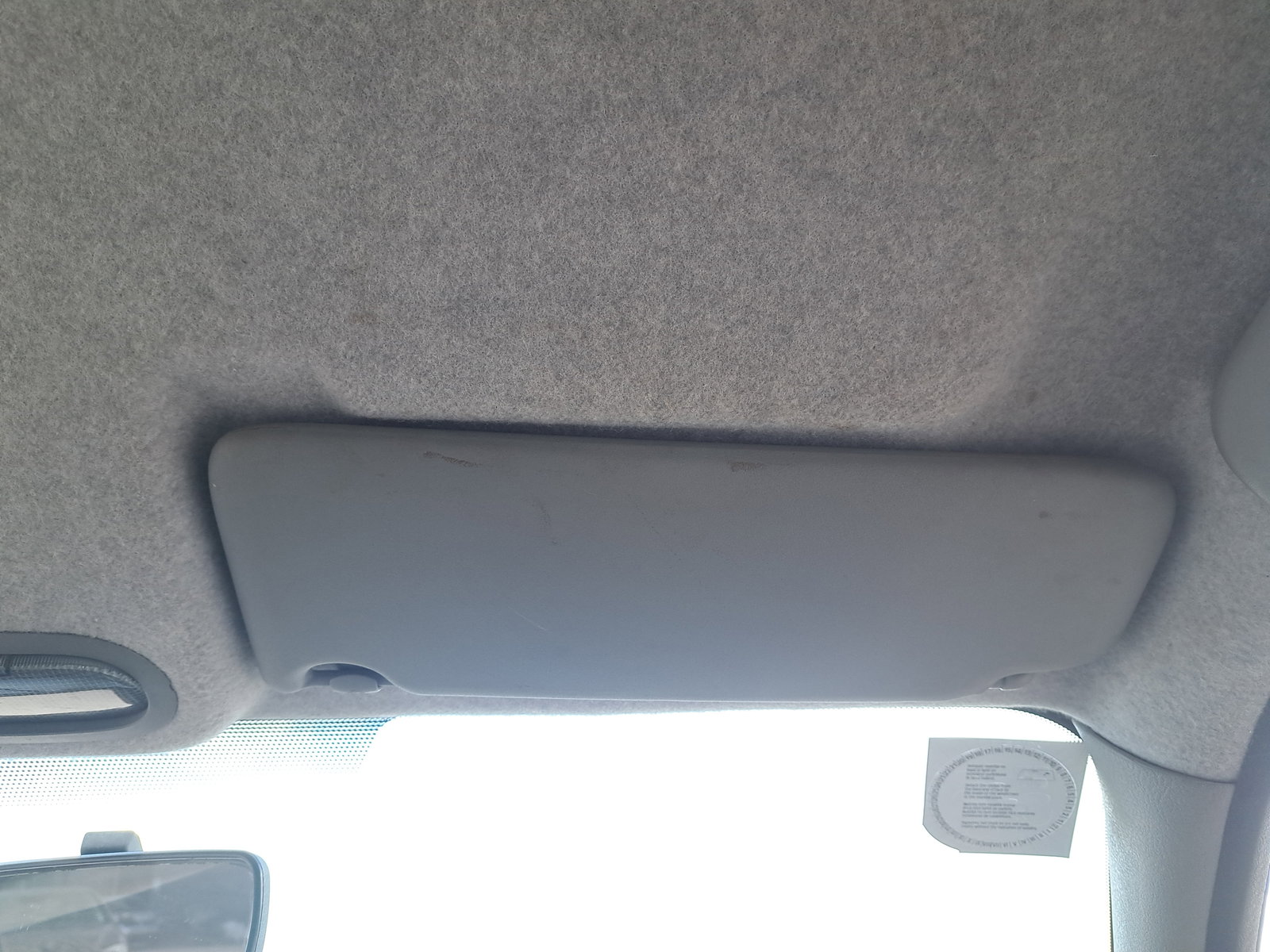 Parasolar dreapta Renault Clio 2 [Fabr 1998-2004] OEM - imagine 1