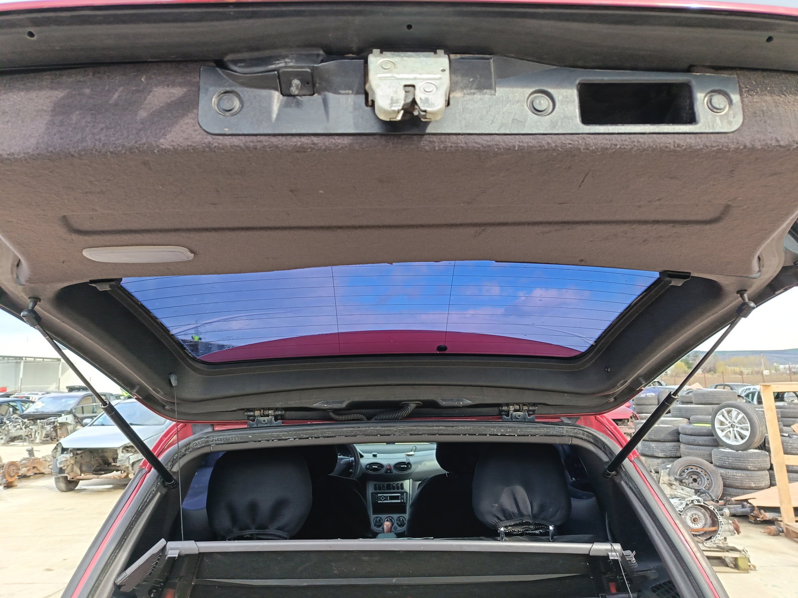 Haion Mercedes Clasa A (W168) [Fabr 1997-2004] ROSU - imagine 2